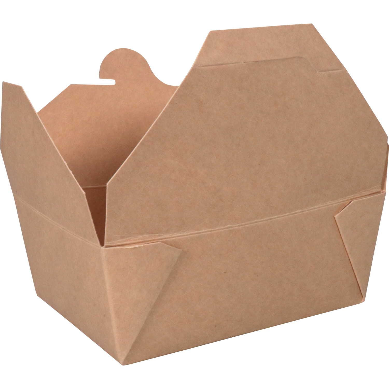 Depa Bak, Karton + PP, maaltijdbox, 171x140x65mm, bruin 3