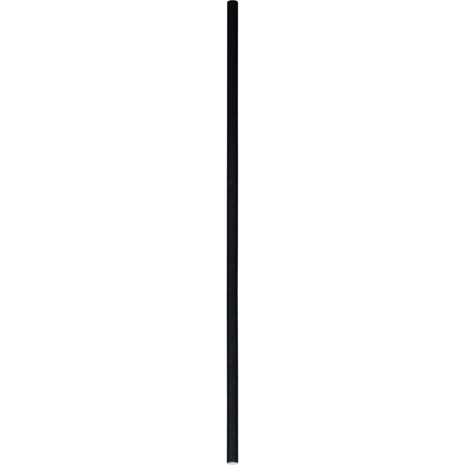 Depa Rietje, drinkrietje, papier, 240mm, Ø6mm, zwart 1