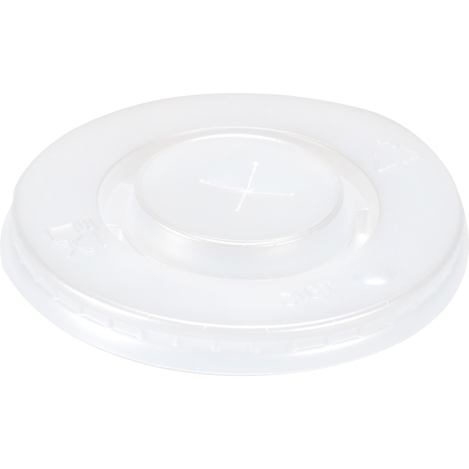 Deksel, milkshakebeker, PS, Ø90mm, wit 1