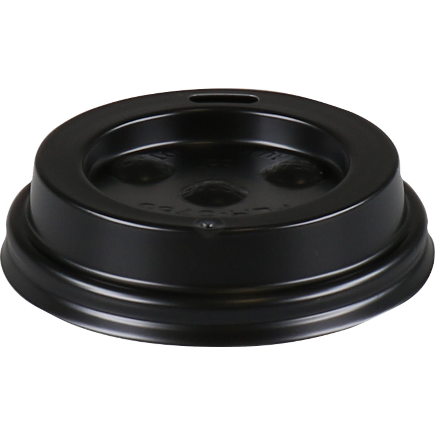 Deksel, PS, Ø70.3mm, zwart 1