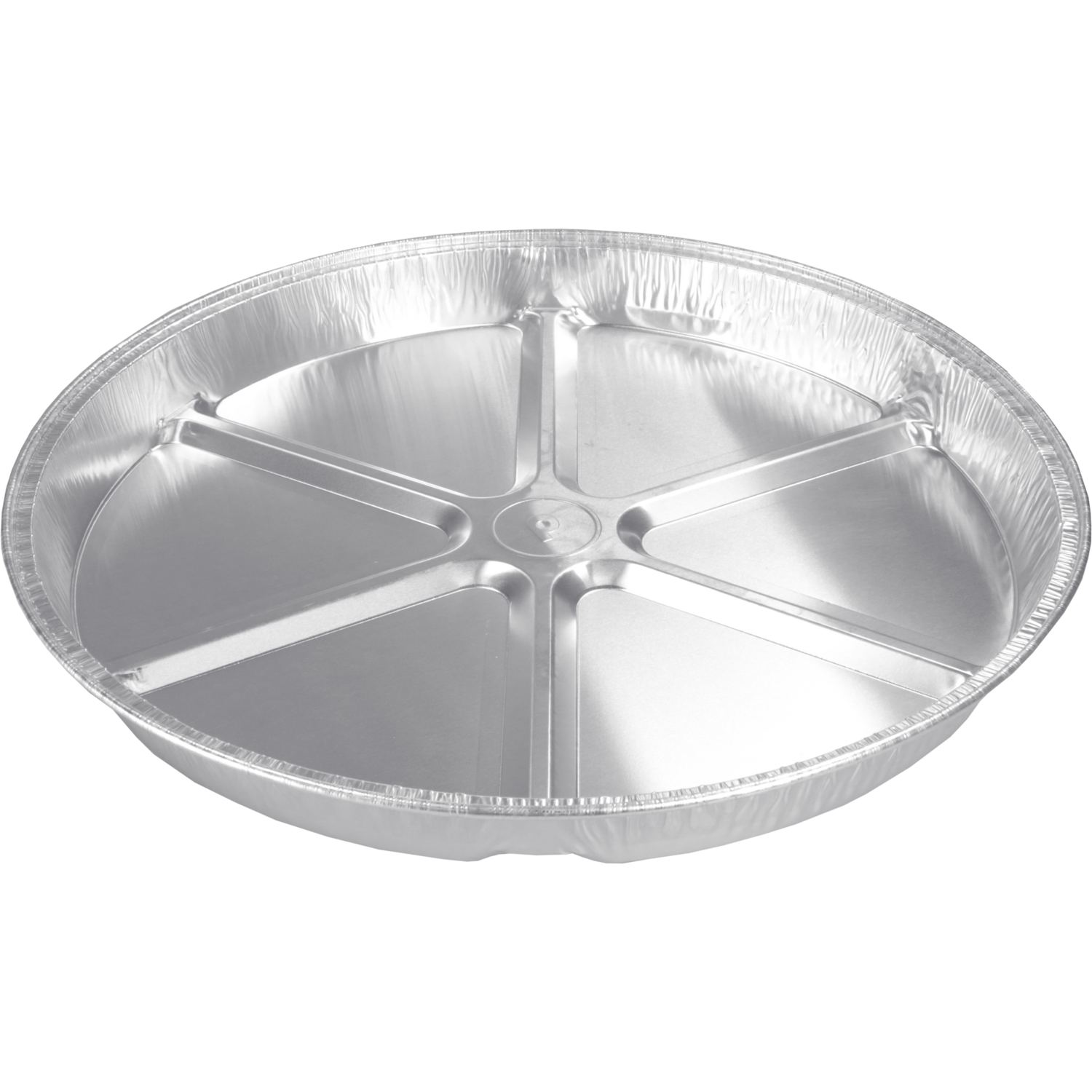 Snackpan, Ø375x38mm, aluminium, zilver 2