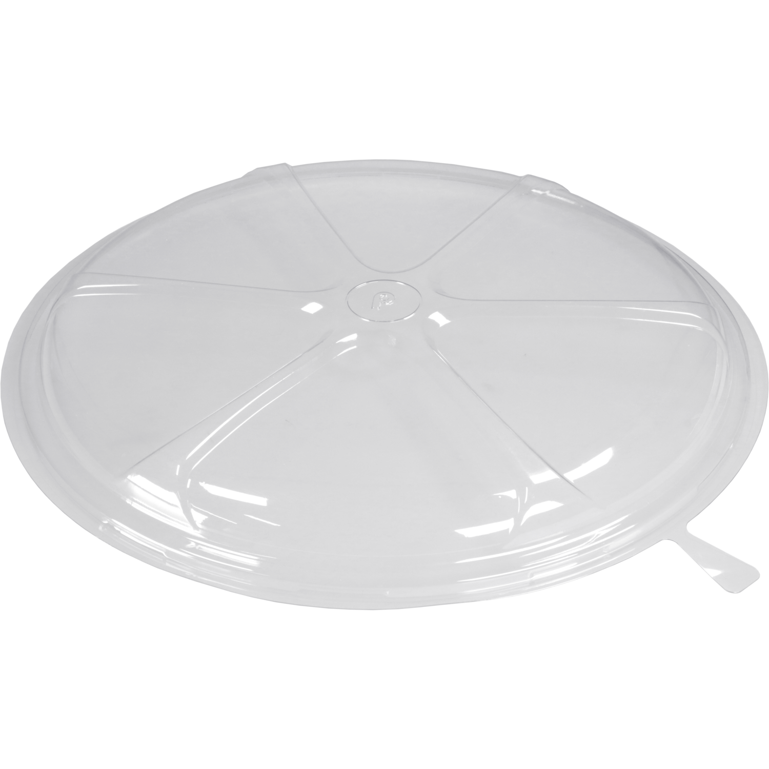 Deksel, snackpan, Gerecycled PET, transparant 2