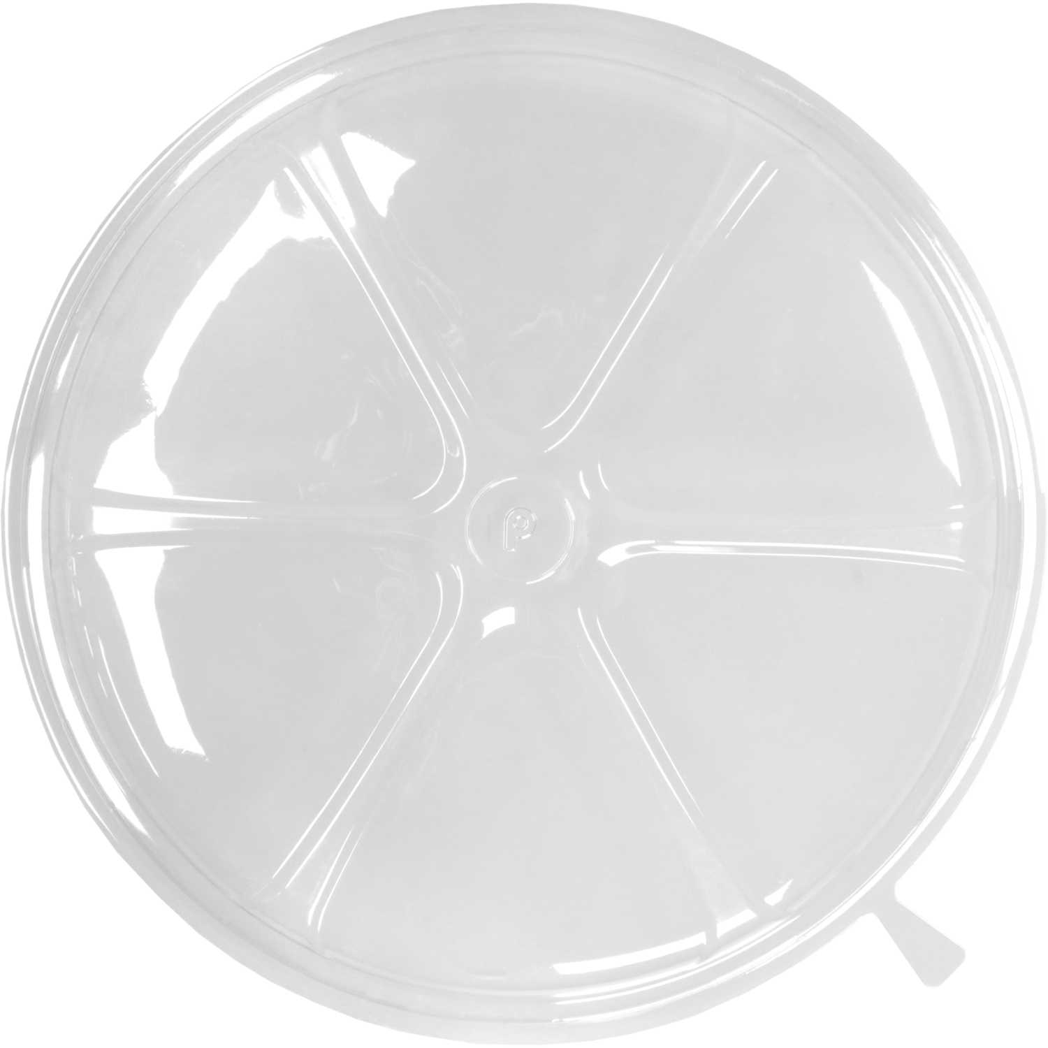 Deksel, snackpan, Gerecycled PET, transparant 3
