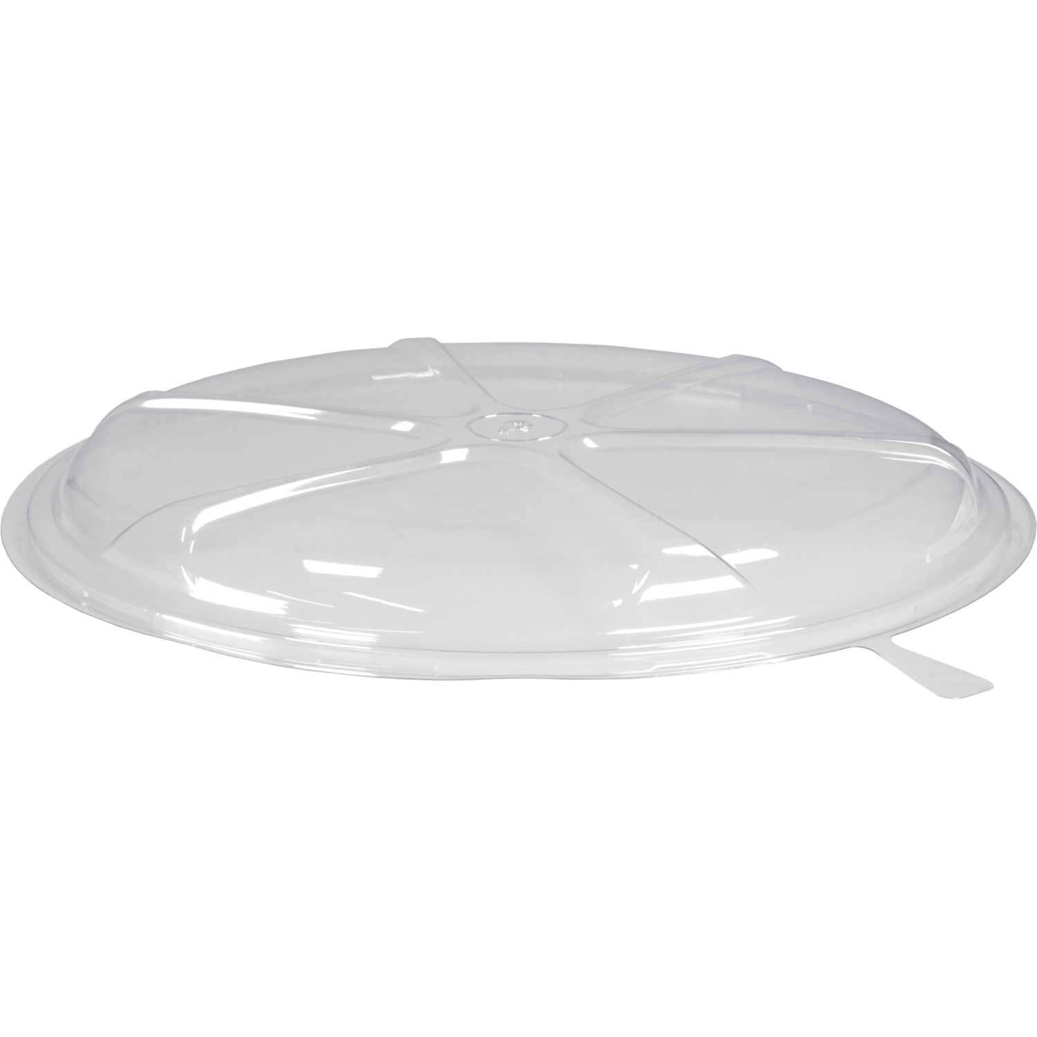 Deksel, snackpan, Gerecycled PET, transparant 1