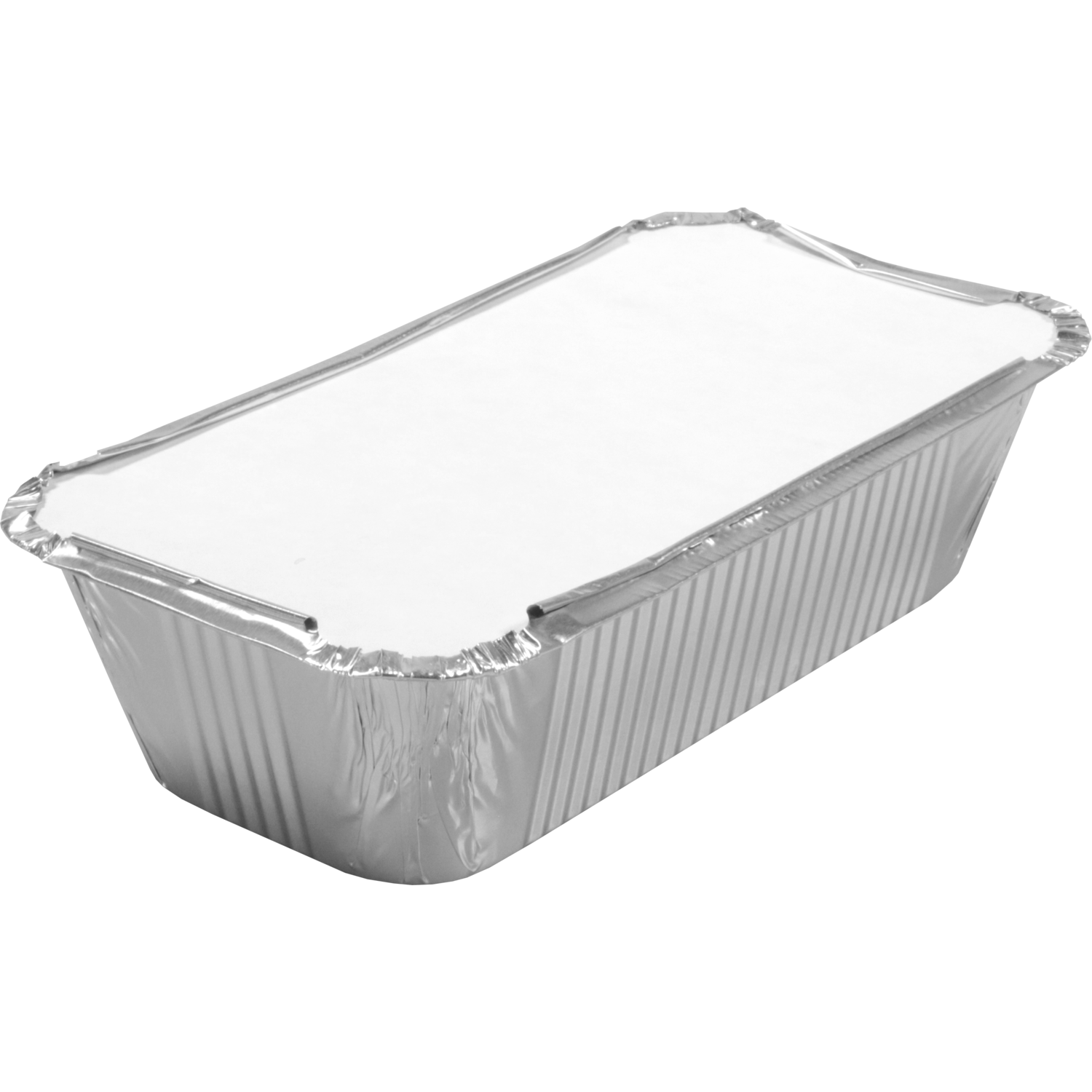 Bak, Aluminium, 700ml, opstaande rand, 203x110x59mm, zilver 3