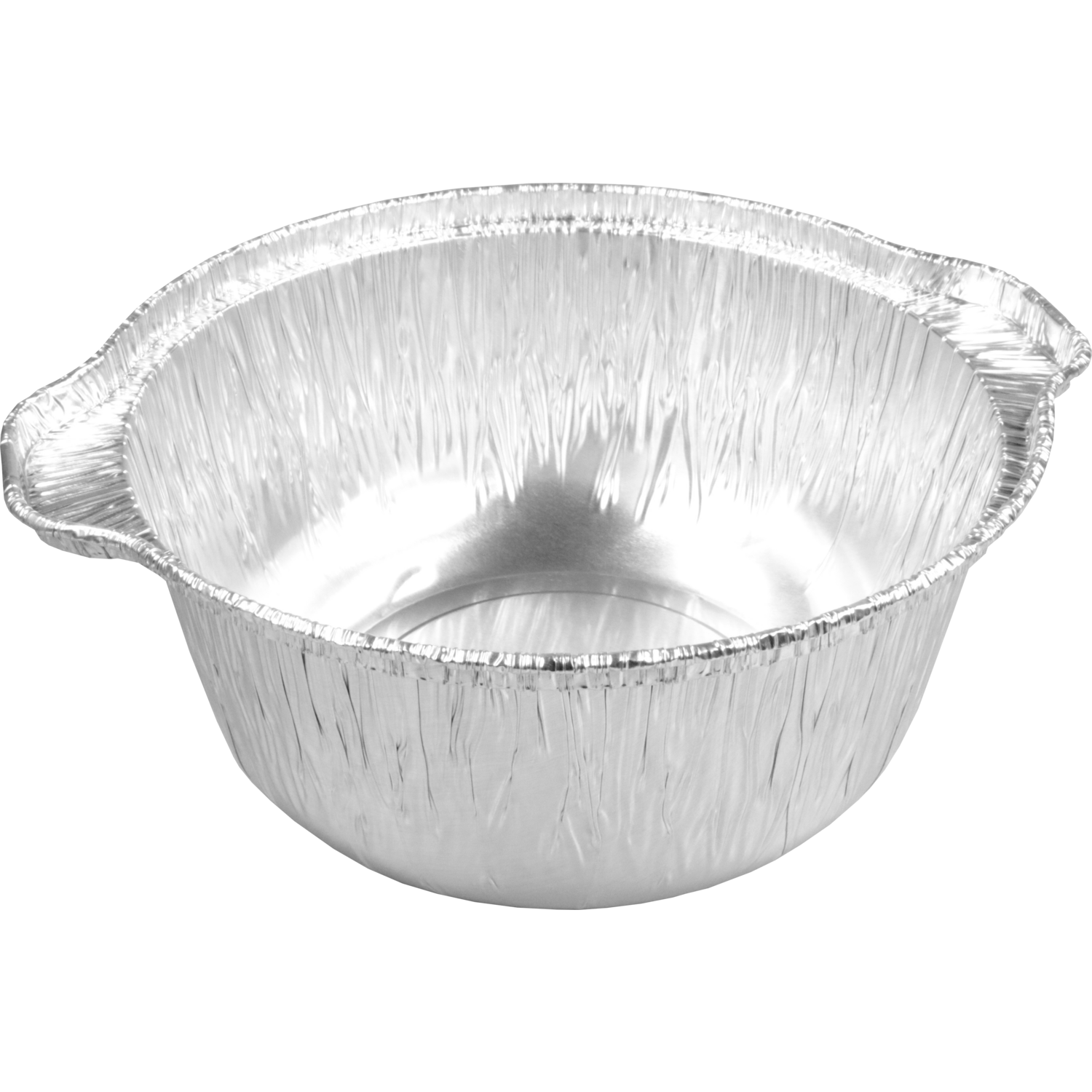 Mosselpan, met deksel, Ø250x100mm, aluminium, zilver 5