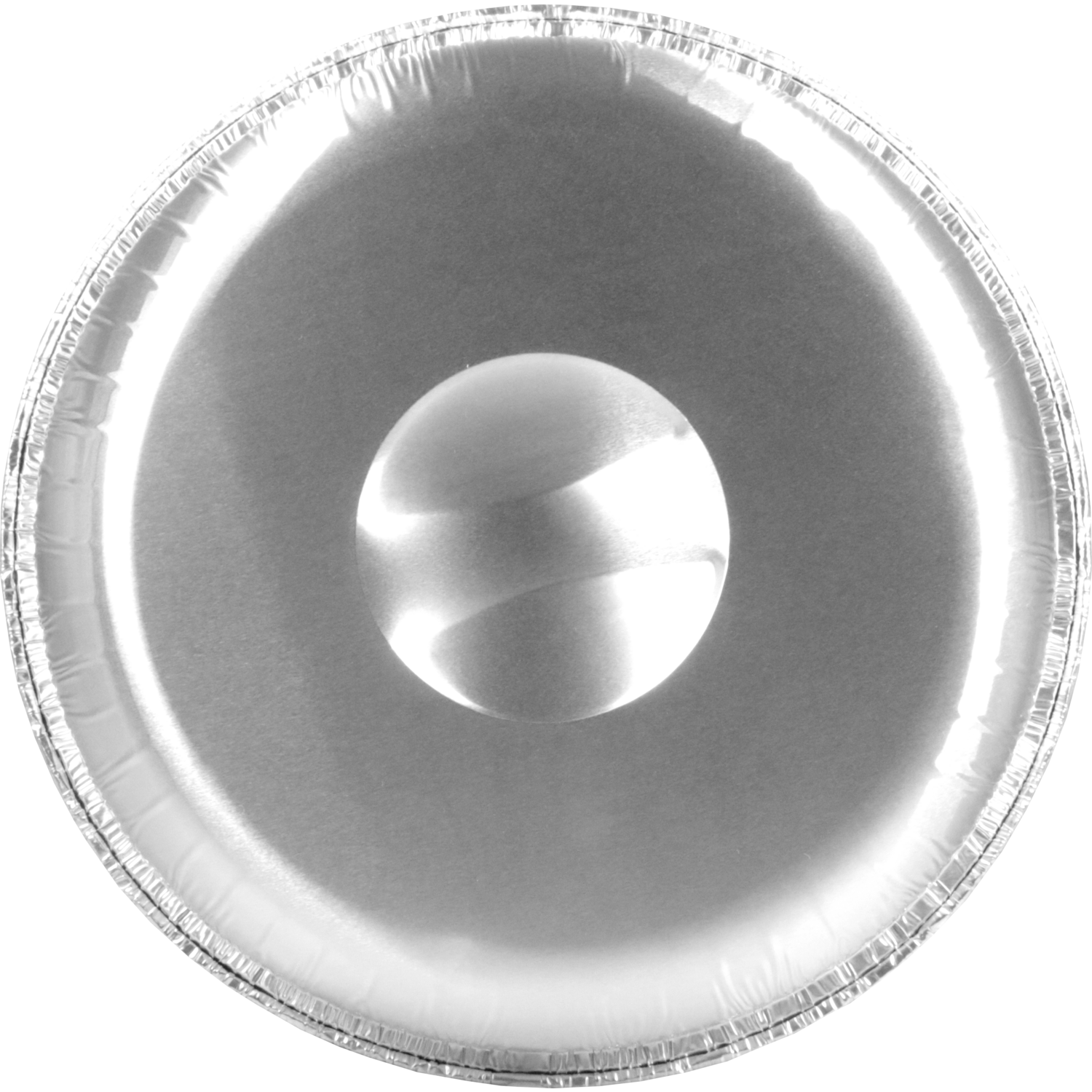 Mosselpan, met deksel, Ø250x100mm, aluminium, zilver 8