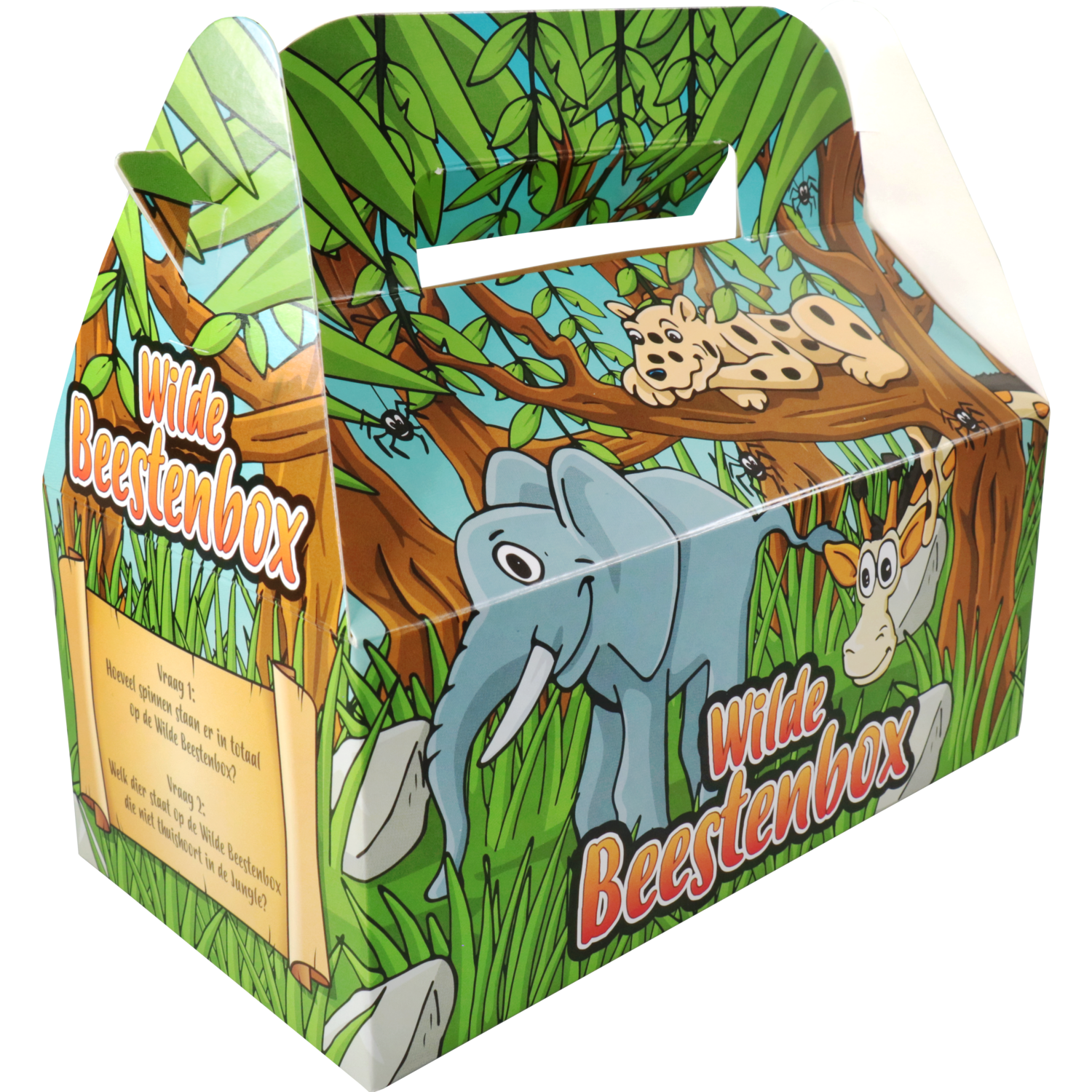 Kidsbox, Wilde beesten, 225x120x95mm, karton 2
