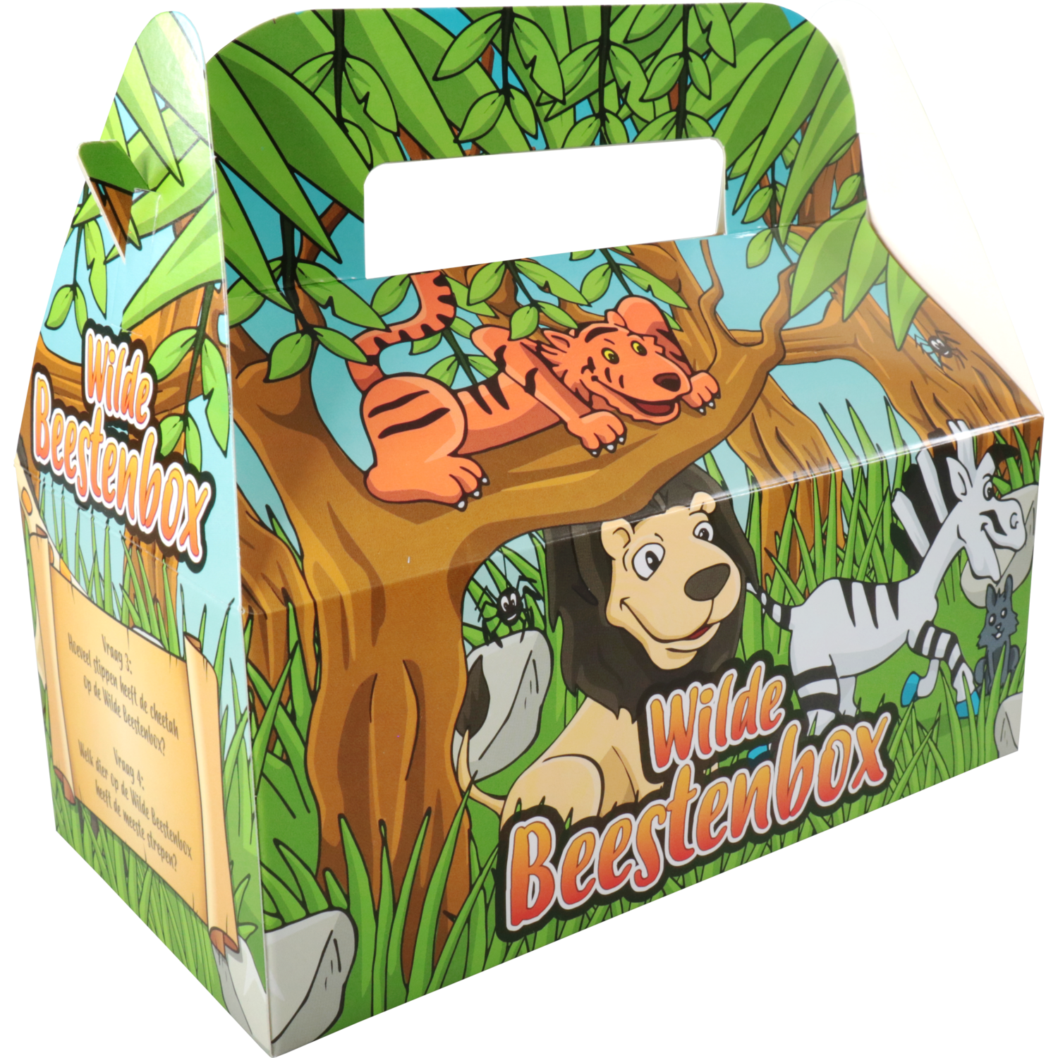 Kidsbox, Wilde beesten, 225x120x95mm, karton 1