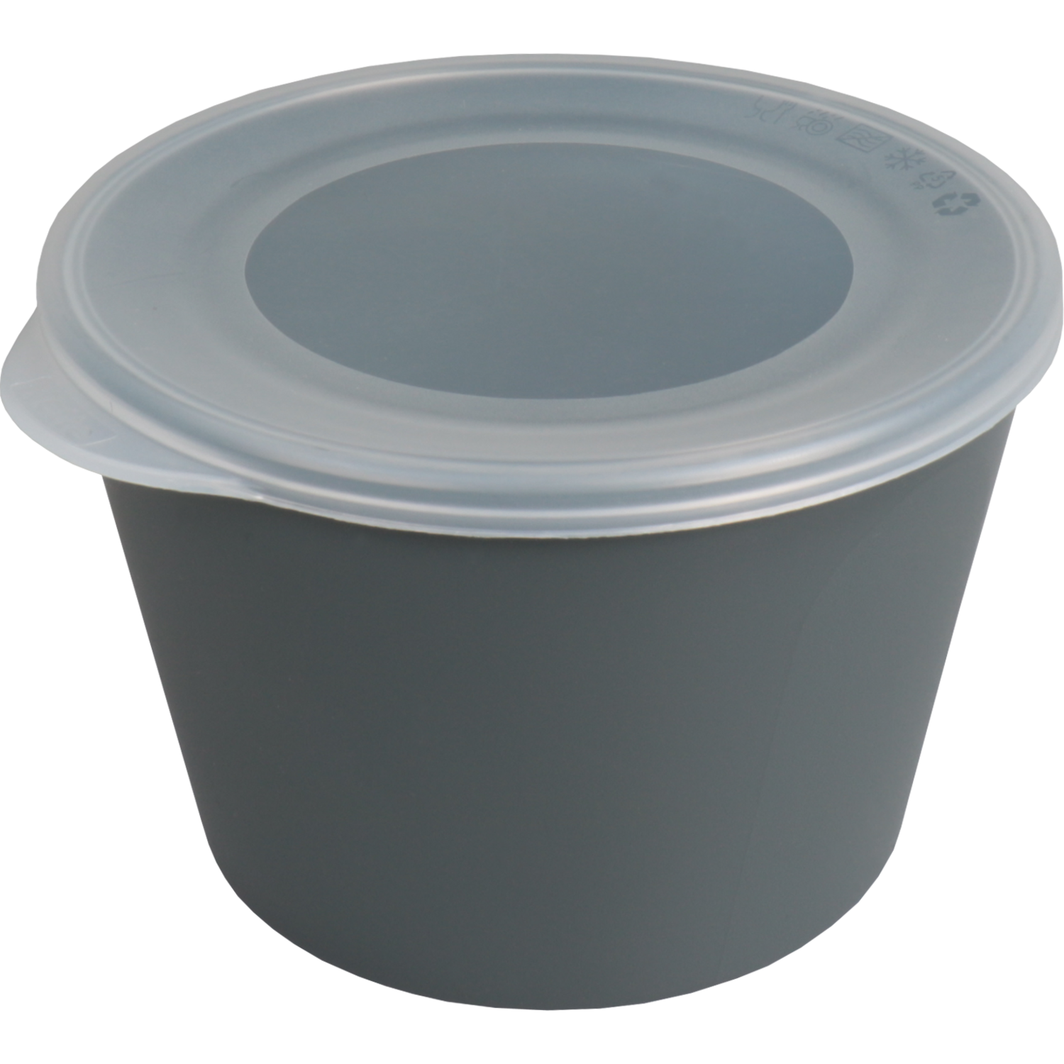 Circ, Multibeker, PP, reusable, 480ml, 16oz, Ø120mm, grijs 3