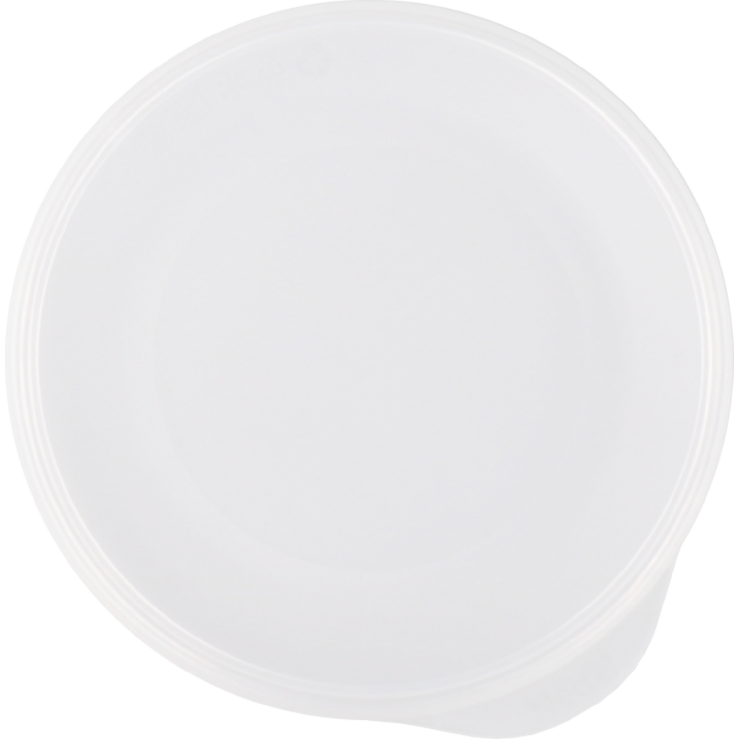 Circ Deksel, multibeker, PP, reusable, Ø131mm, 7.5mm, transparant 2