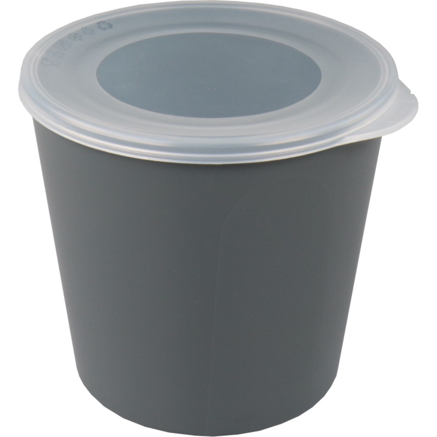 Circ Deksel, multibeker, PP, reusable, Ø131mm, 7.5mm, transparant 3
