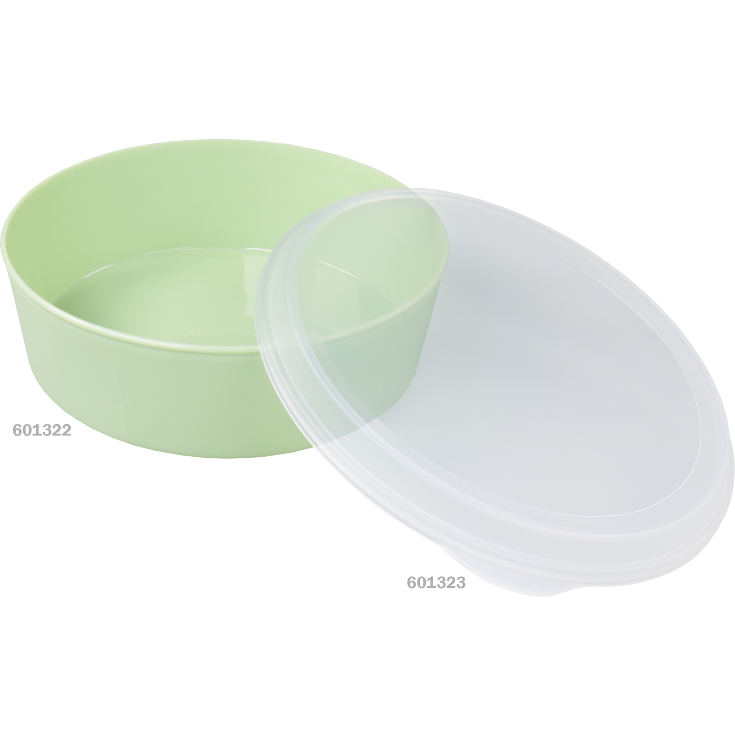 Circ Schaal, reusable, pP, rond, 1200ml, 60mm, ∅200mm, groen 4