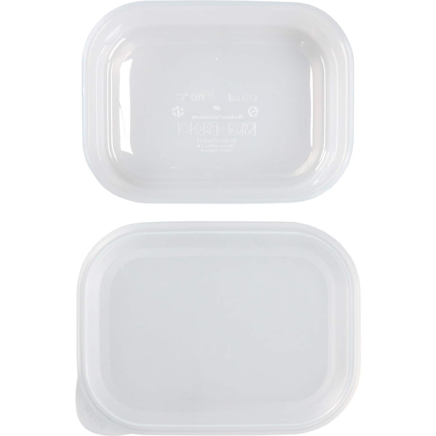 Cup, met deksel, reusable, 125ml, 108x80mm, 29mm, pP, transparant 4