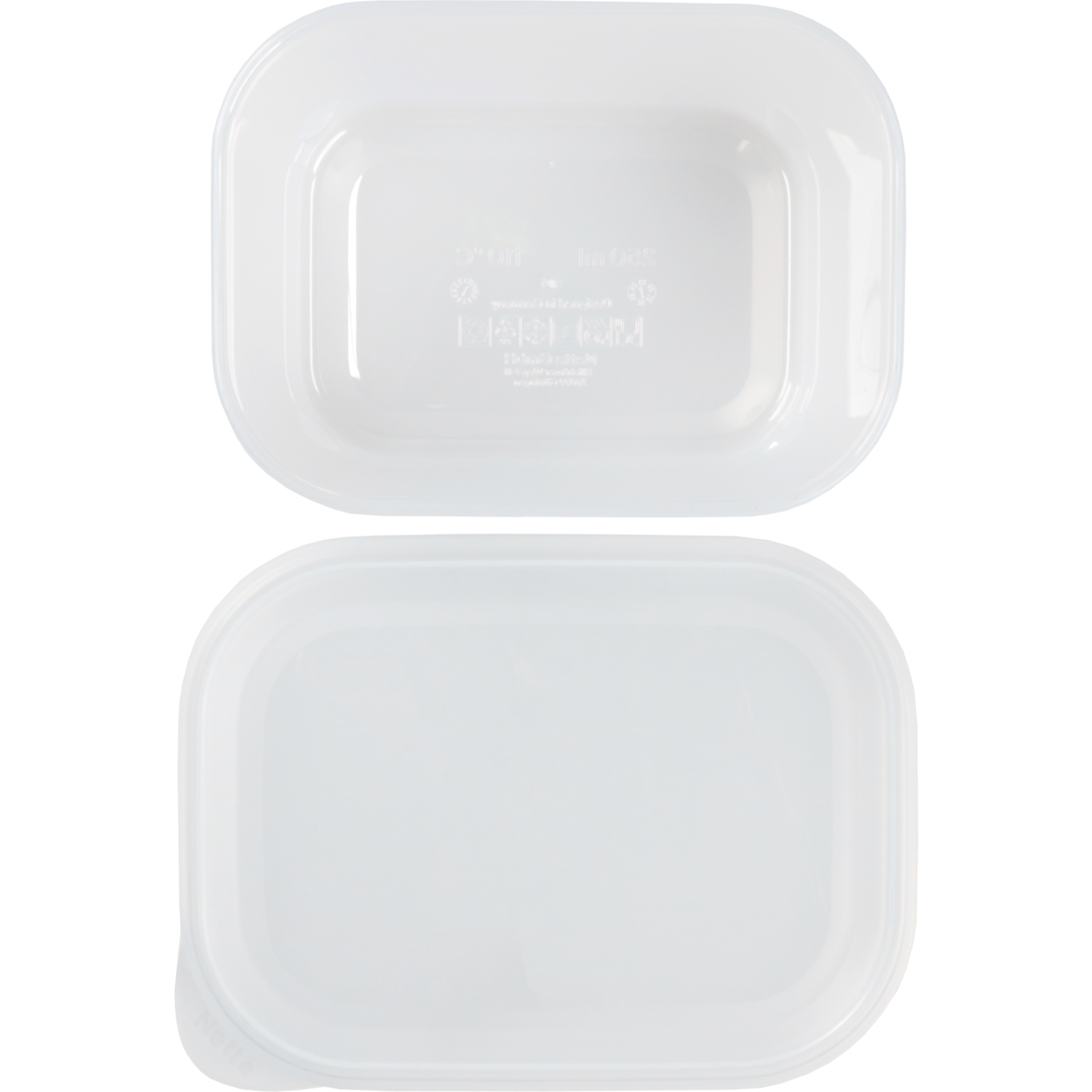 Cup, met deksel, reusable, 250ml, 108x80mm, 52mm, pP, transparant 4