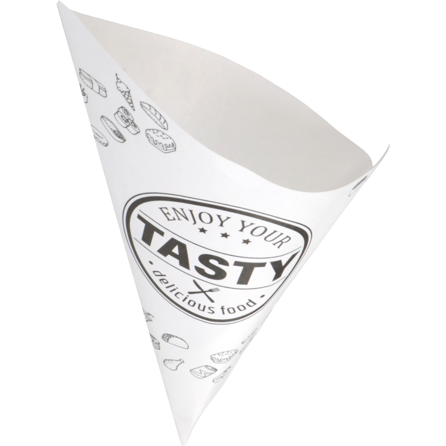 Puntzak, 180x170mm, K17, TASTY, Ersatzpapier, wit 2