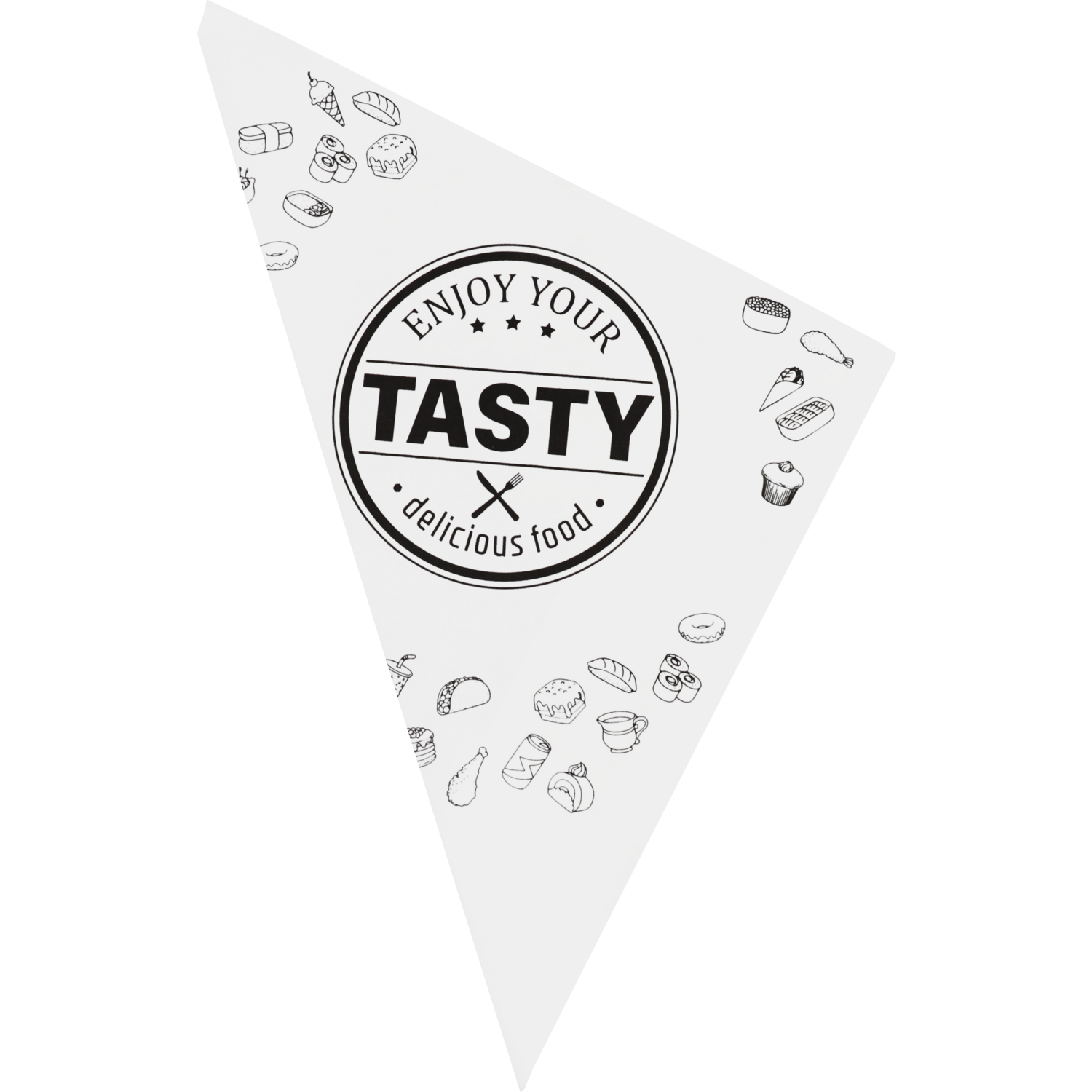 Puntzak, 180x170mm, K17, TASTY, Ersatzpapier, wit 1