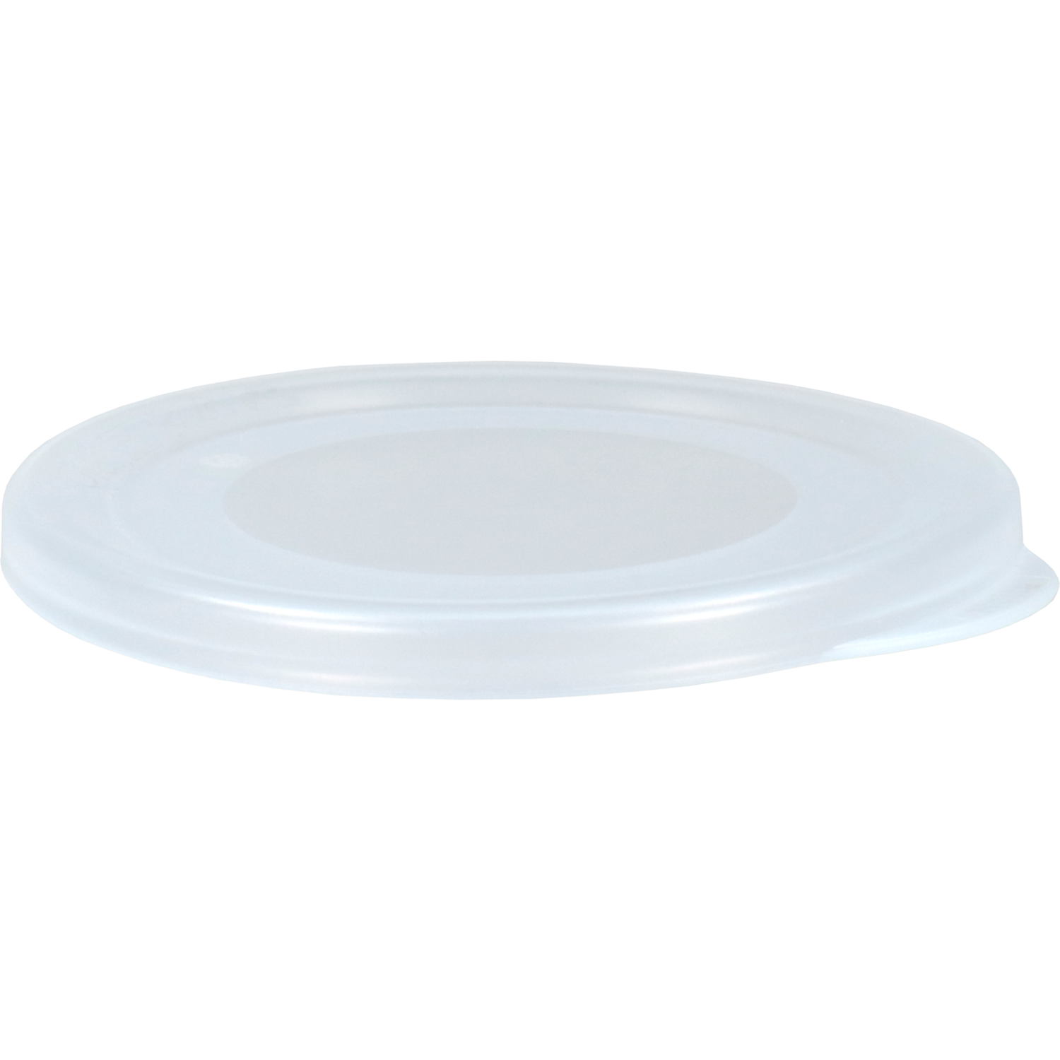 Circ Deksel, PP, rond, reusable, zonder gat, Ø90mm, transparant 1