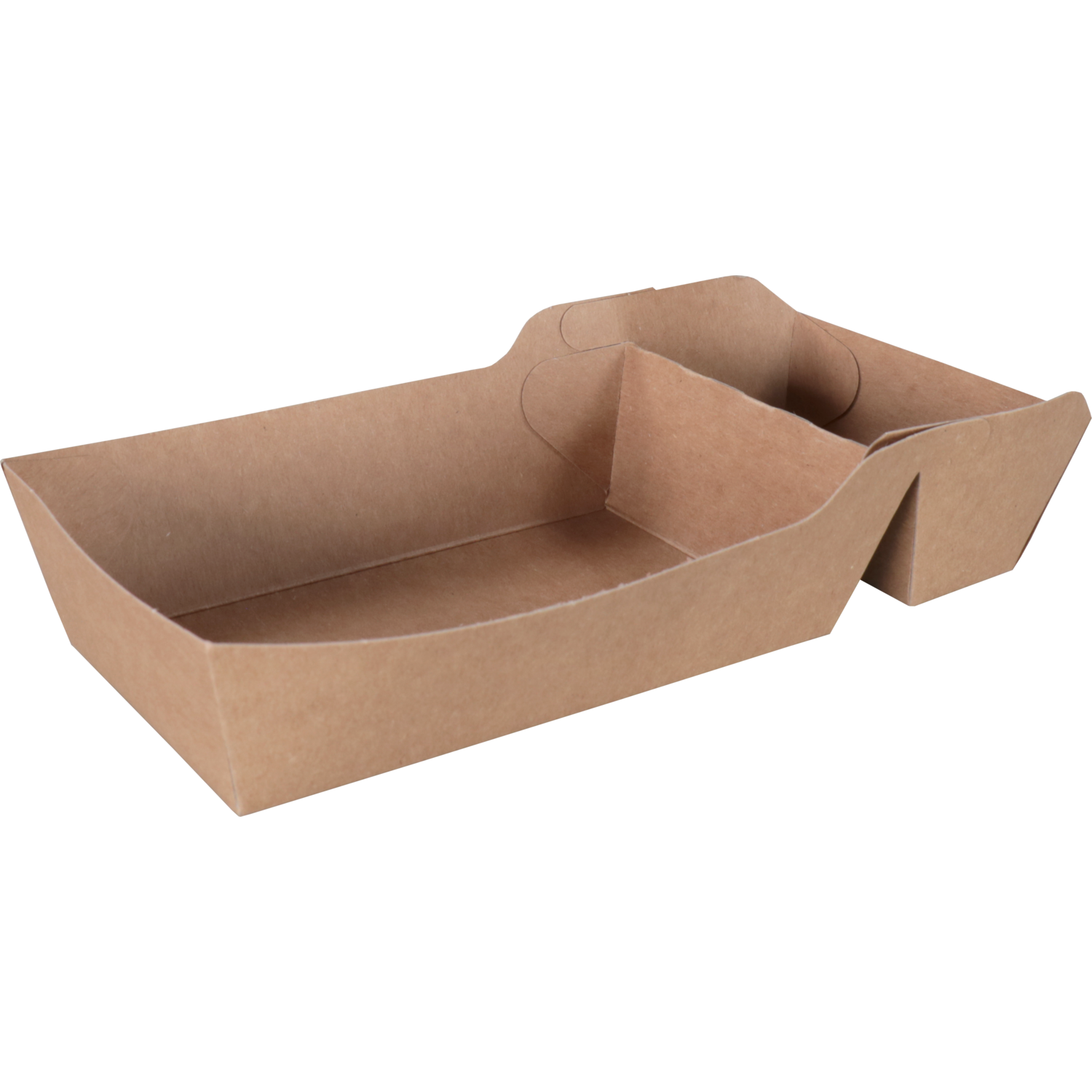 Bak, Karton, A9+1/A22, snackbak, 150x70x35mm, bruin 1