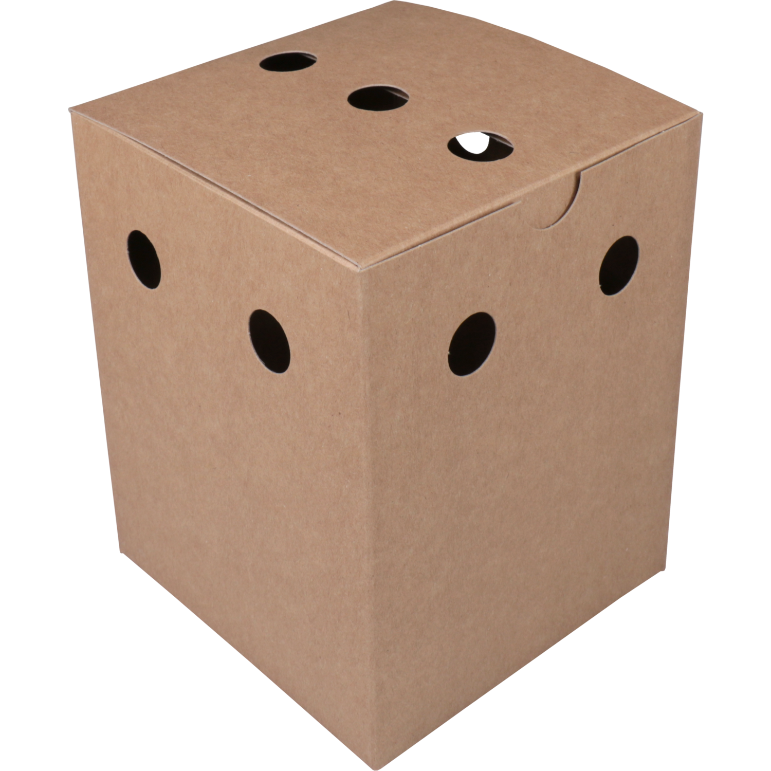 Bak, Karton, fritesbox, 110x110x140mm, bruin 1