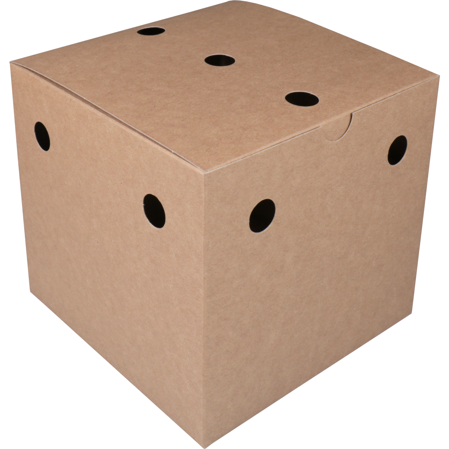 Bak, Karton, fritesbox, 150x150x140mm, bruin 1