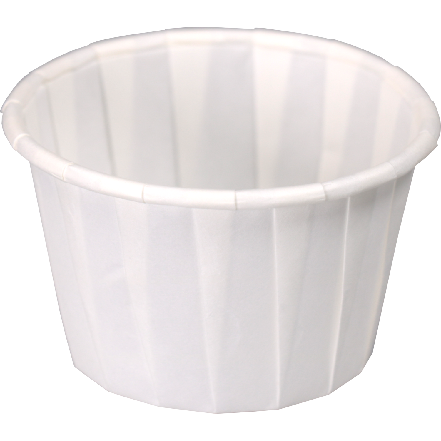 Cup, portiecup, 35ml, 1.25oz, 31mm, papier, wit 1