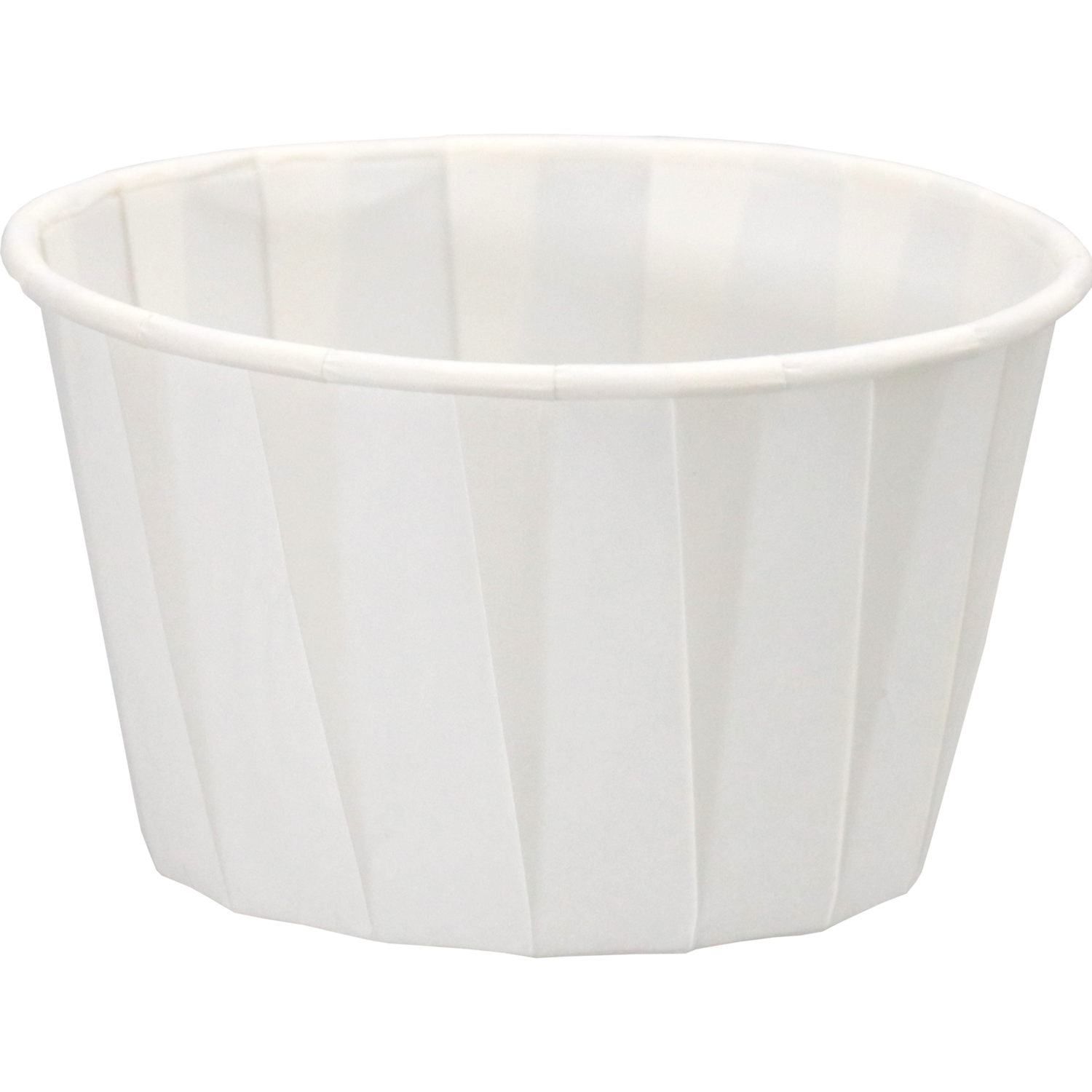 Cup, portiecup, 110ml, 4oz, 41mm, papier, wit 1