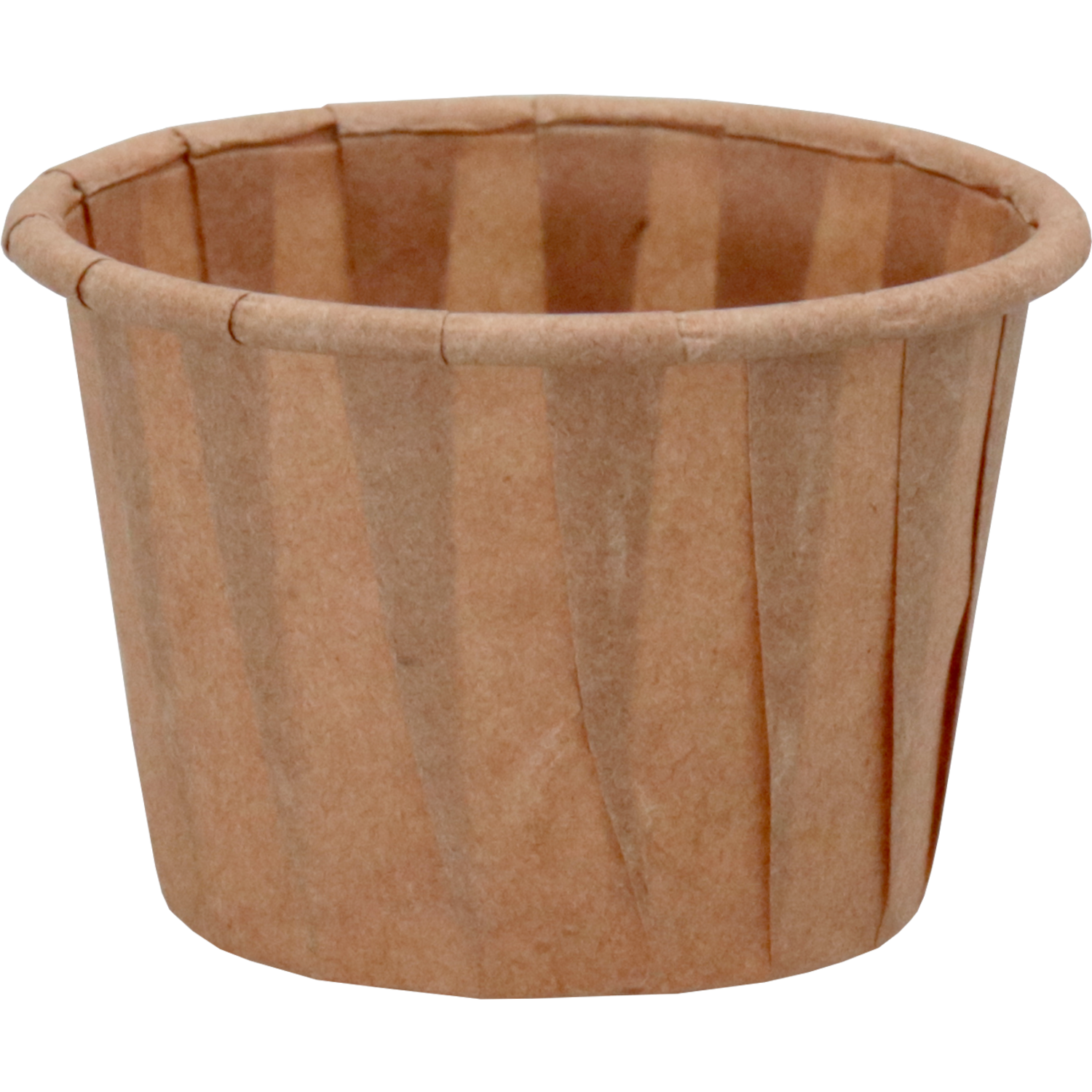 Cup, portiecup, 25ml, 1oz, 30mm, papier, bruin 1