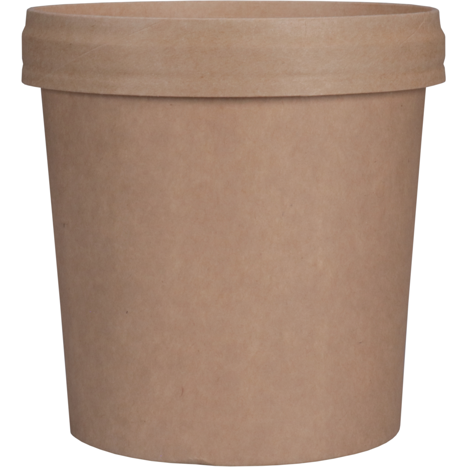 Depa, Soepbeker, incl. deksel, Karton + PP, 300ml, 12oz, Ø90mm, bruin 1