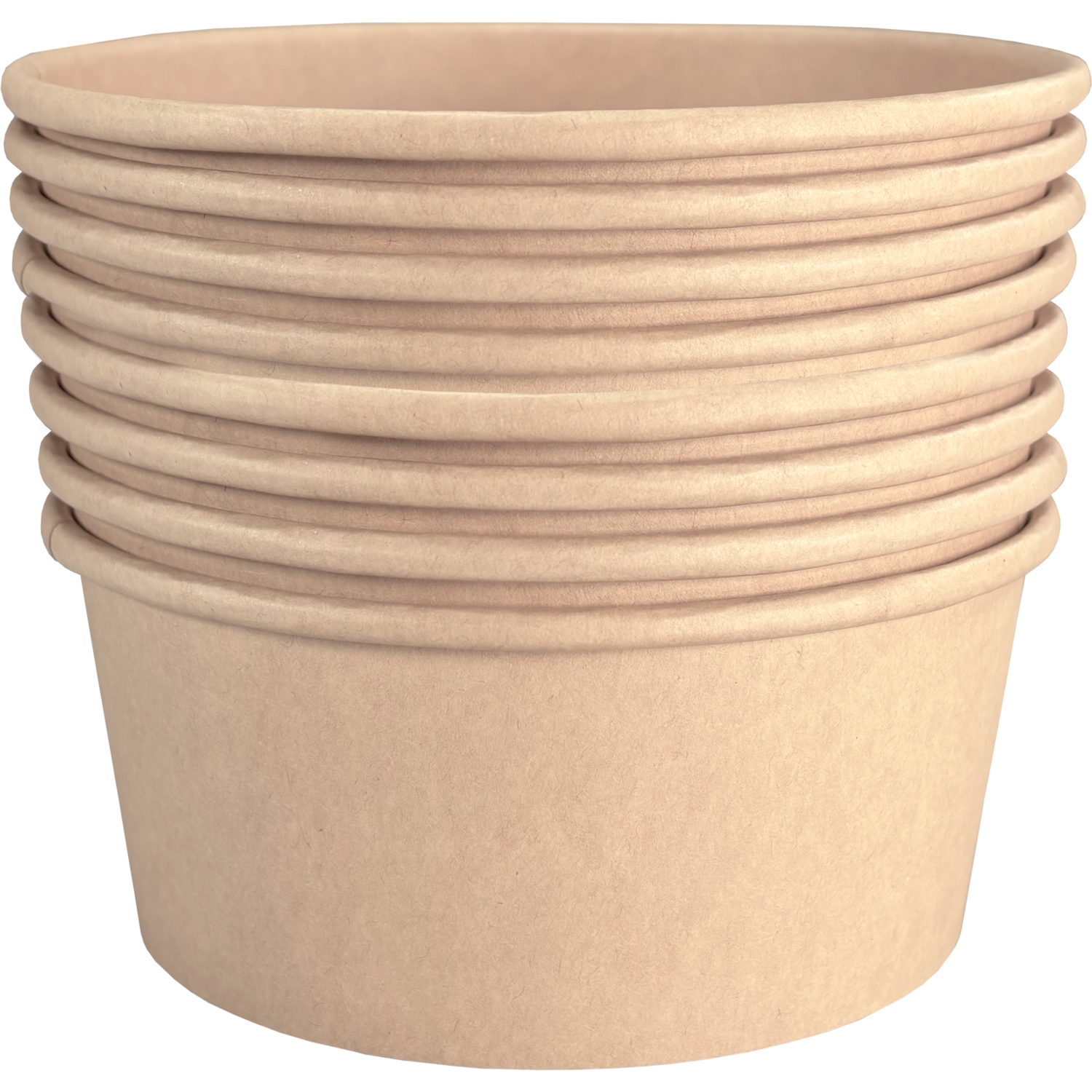 Depa Maaltijdbowl, 750ml, 150mm, 60mm, karton + PE, bruin 6