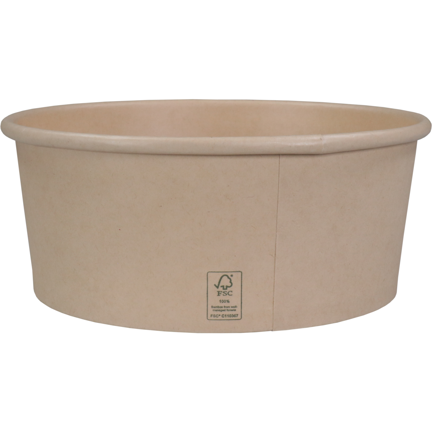 Depa Maaltijdbowl, 750ml, karton + PE, bruin 3
