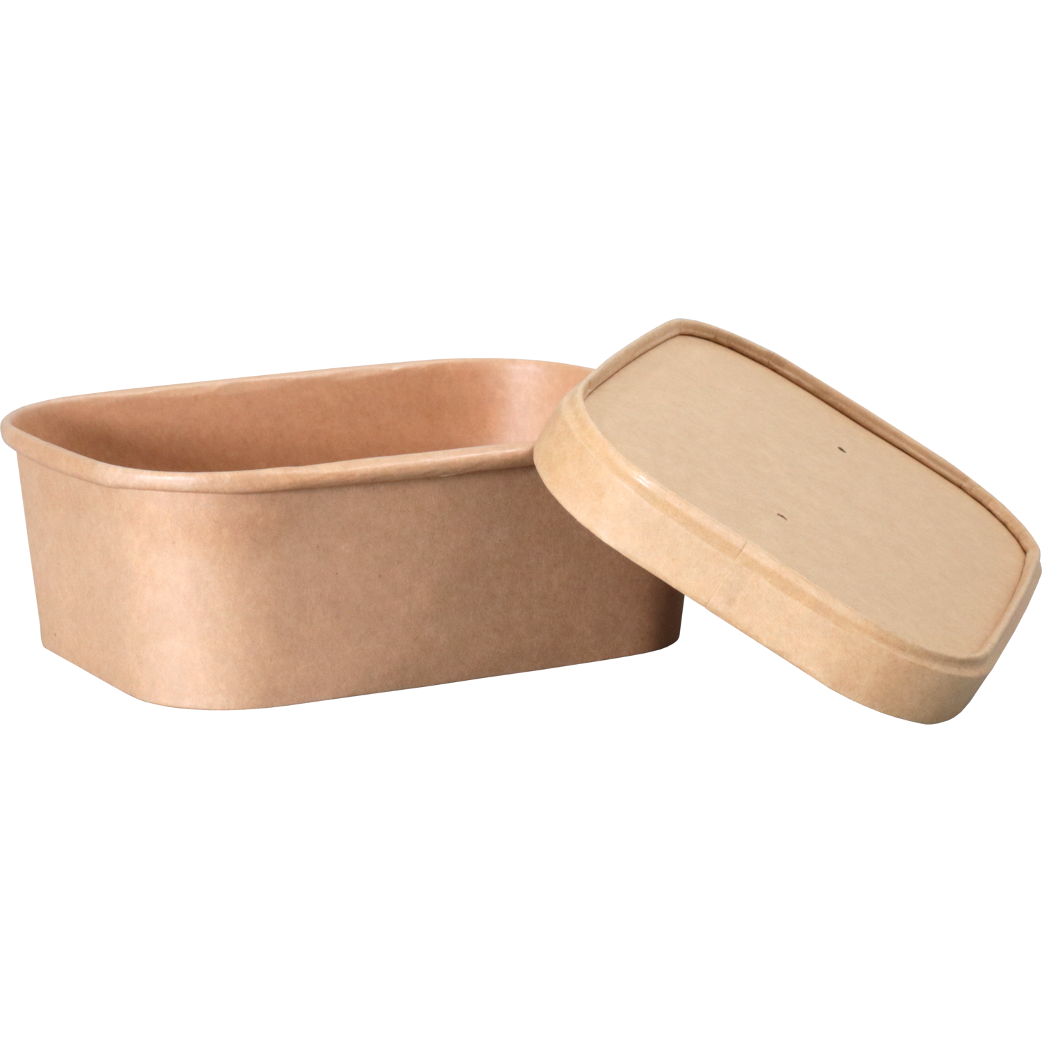 Depa Bak, Karton + PP, 750ml, maaltijdcontainer, 169x117x56mm, bruin 3