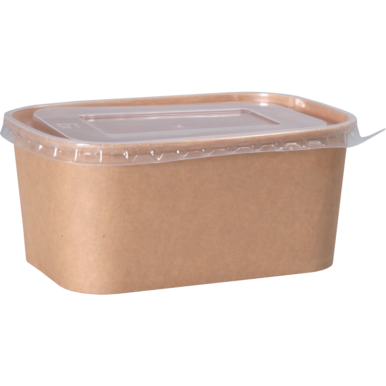 Depa Bak, Karton + PP, 1000ml, maaltijdcontainer, 169x117x76mm, bruin 2