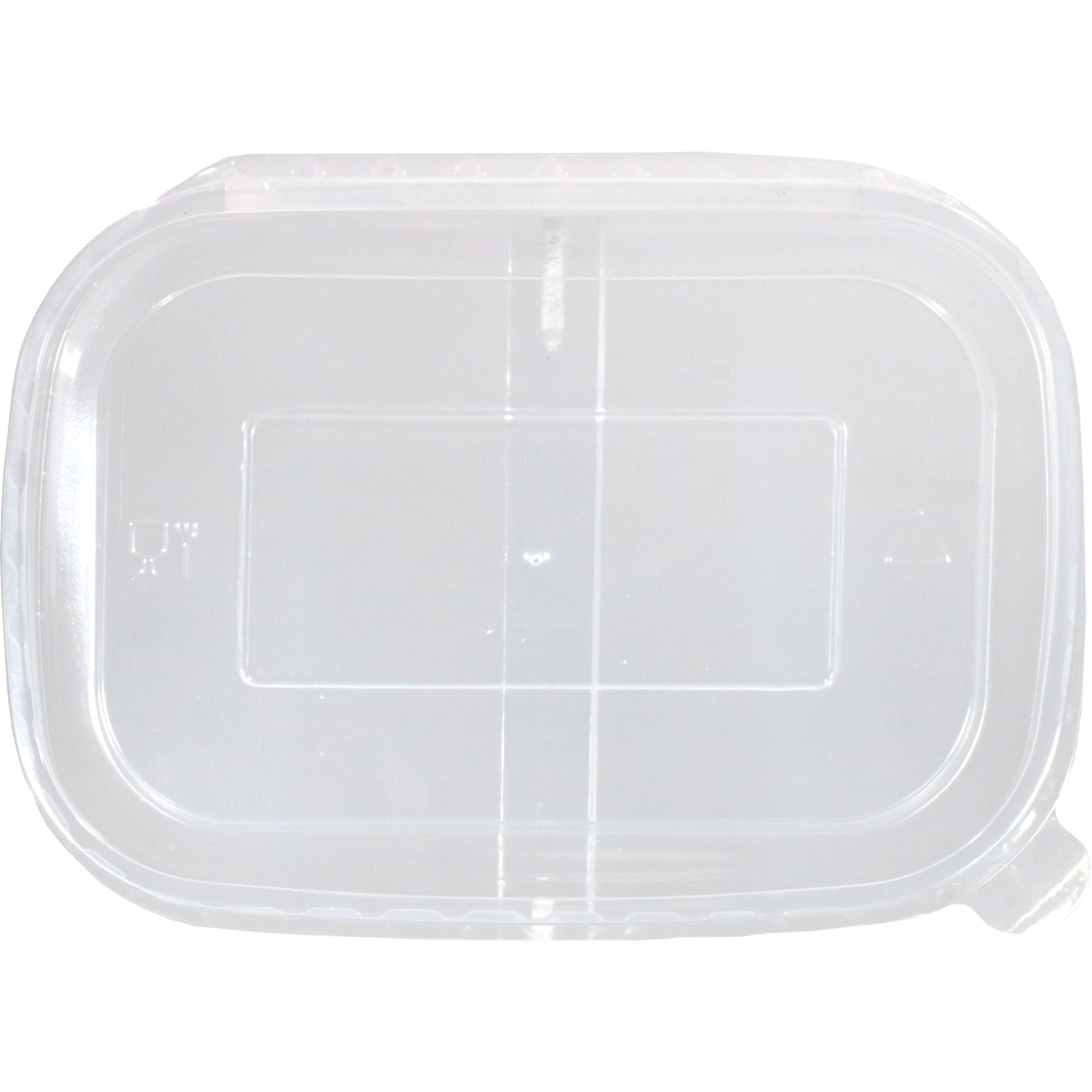 Depa Deksel, maaltijdcontainer, PP, 169x117x transparant 2