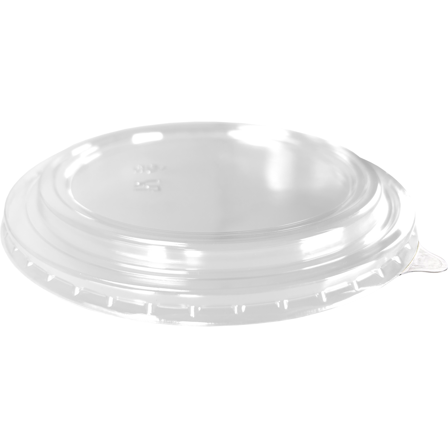 Deksel, PET, rond, Ø185mm, transparant 1