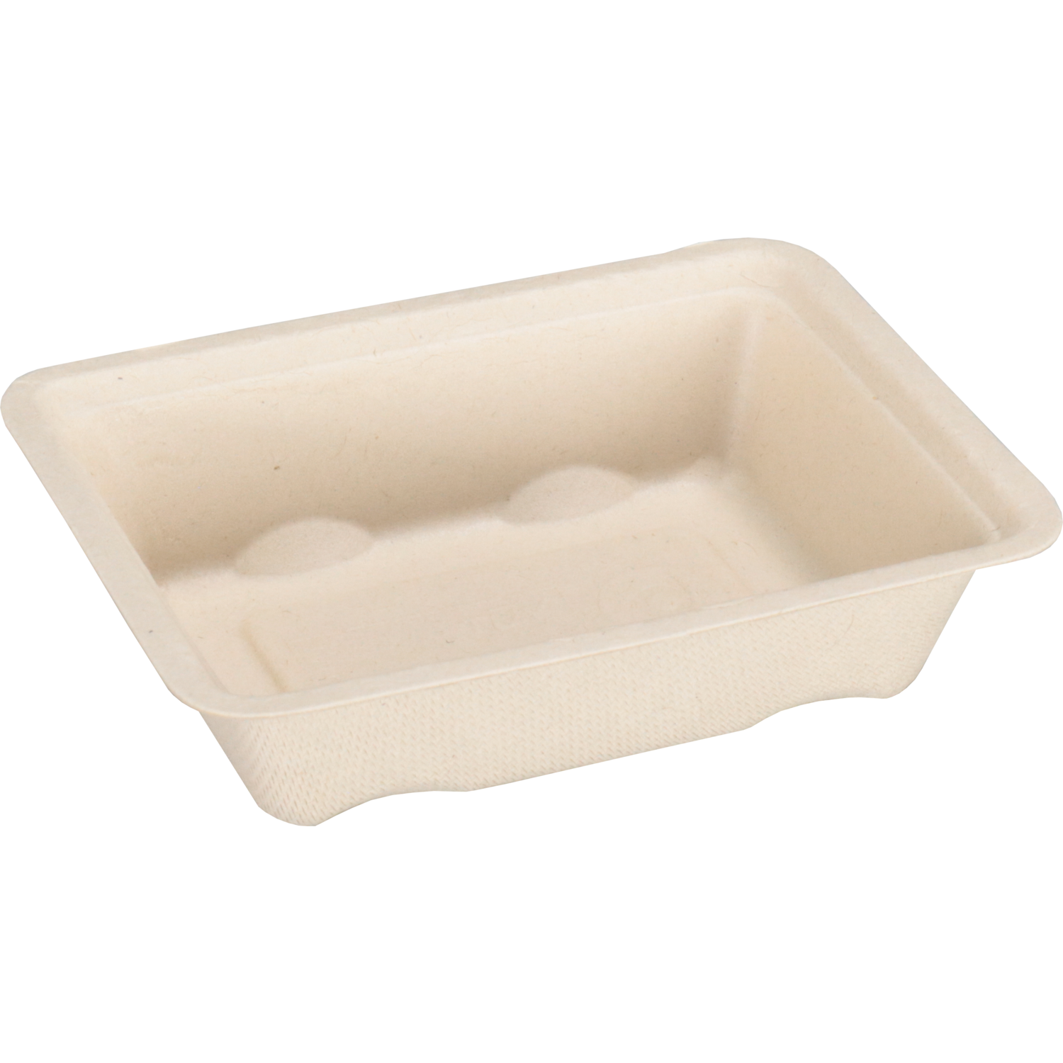 Depa Bak, Bagasse (suikerrietpulp), A7, snackbak, 123x93x32mm, naturel 2