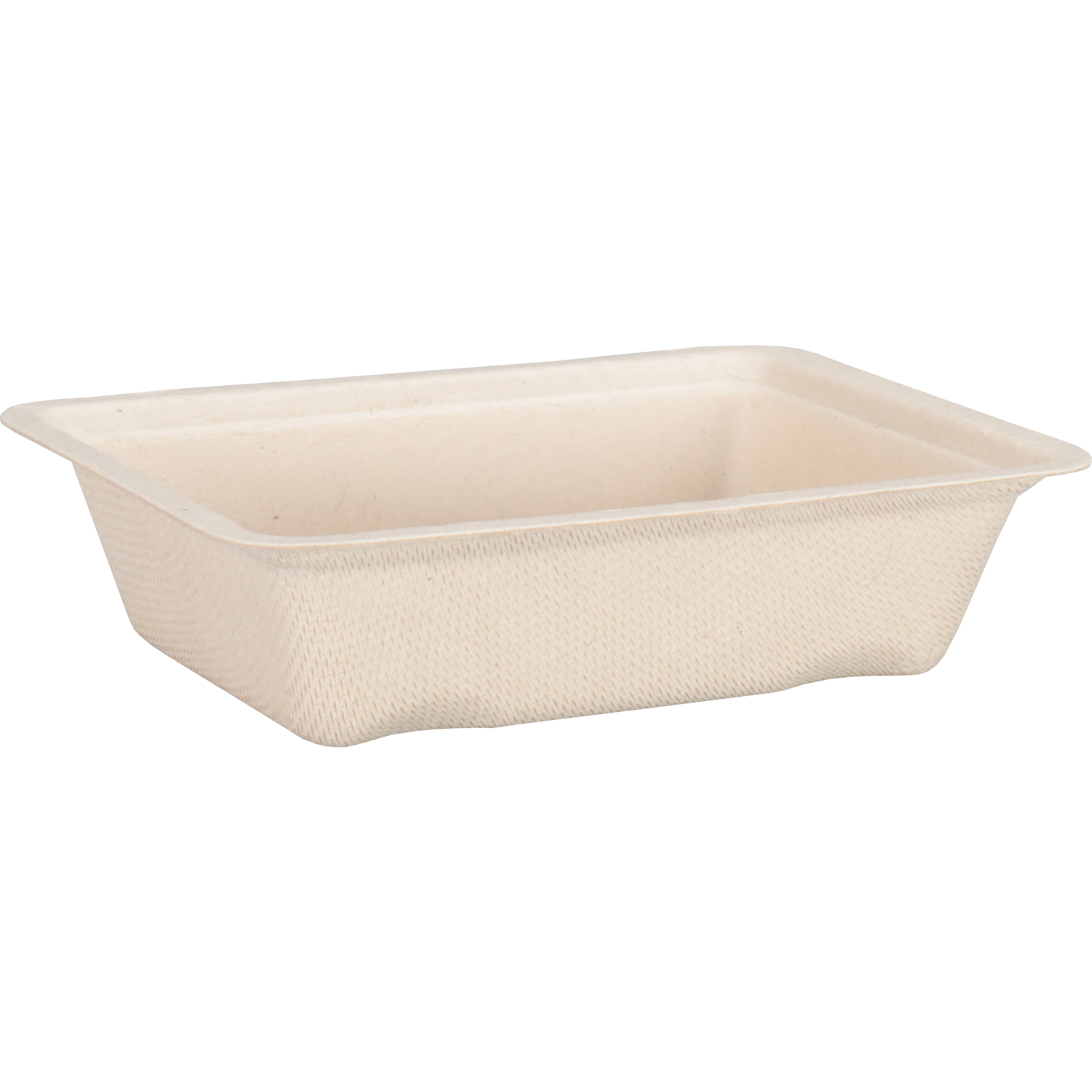 Depa Bak, Bagasse (suikerrietpulp), A7, snackbak, 123x93x32mm, naturel 1