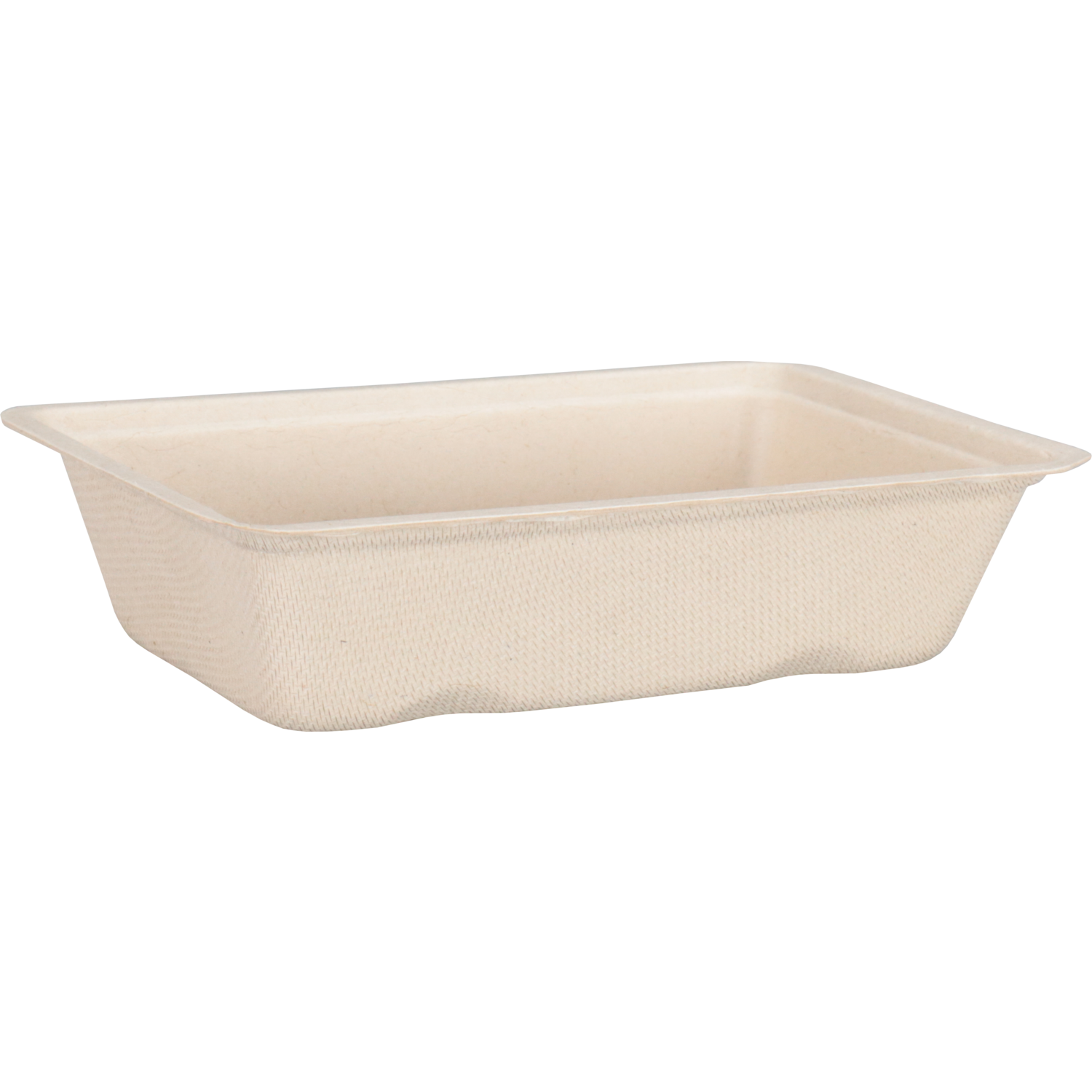 Depa Bak, Bagasse (suikerrietpulp), A9, snackbak, 145x97x36mm, naturel 1