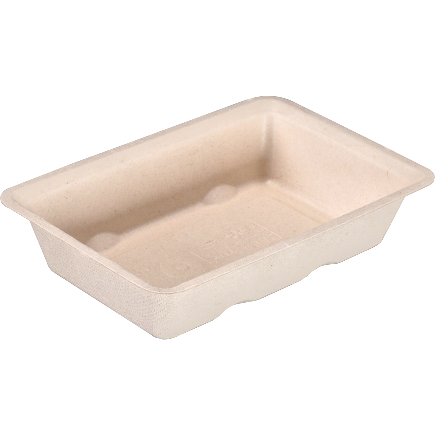 Depa Bak, Bagasse (suikerrietpulp), A13, snackbak, 163x110x36mm, naturel 2