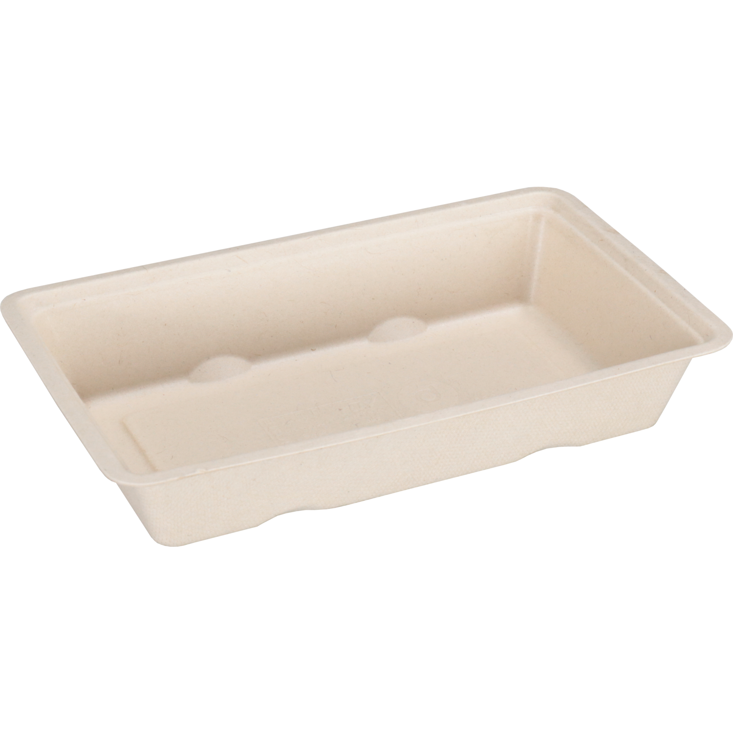Depa Bak, Bagasse (suikerrietpulp), A14, snackbak, 190x118x36mm, naturel 2