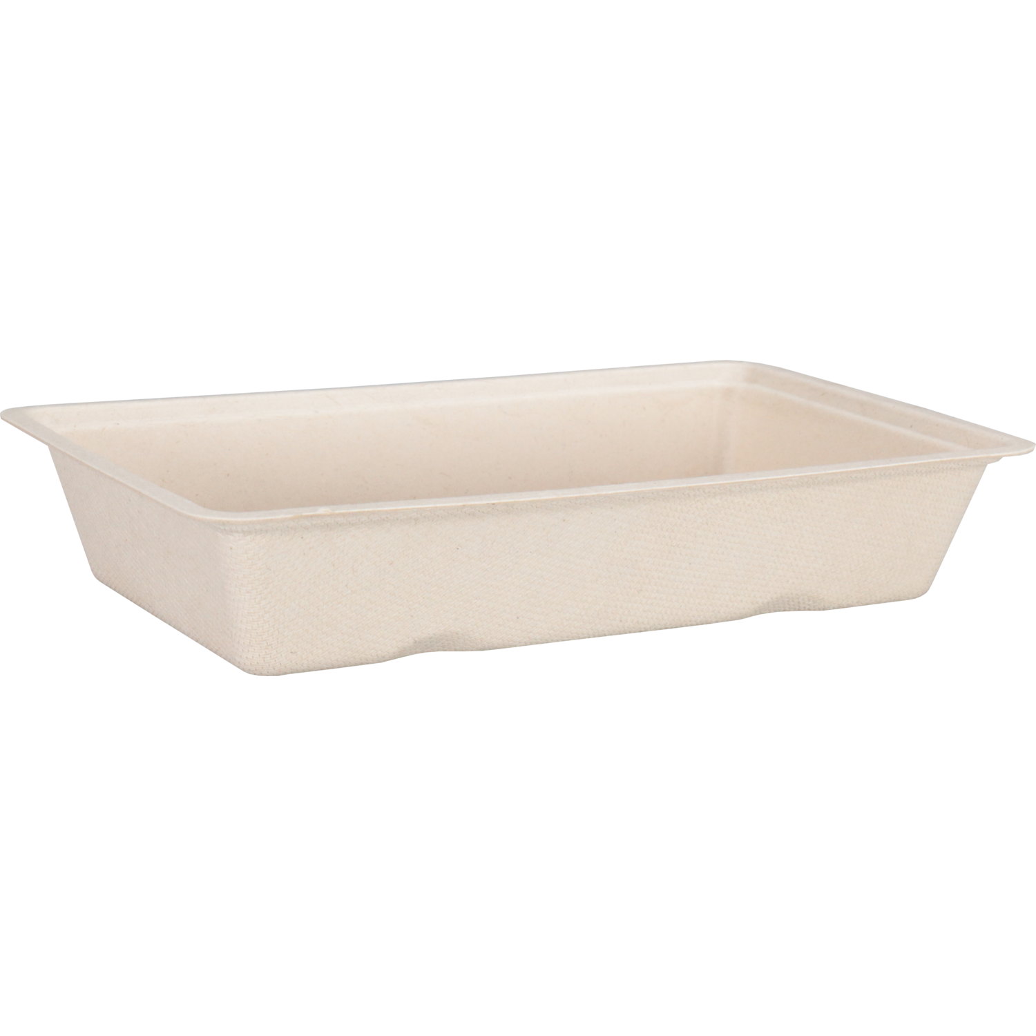 Depa Bak, Bagasse (suikerrietpulp), A14, snackbak, 190x118x36mm, naturel 1