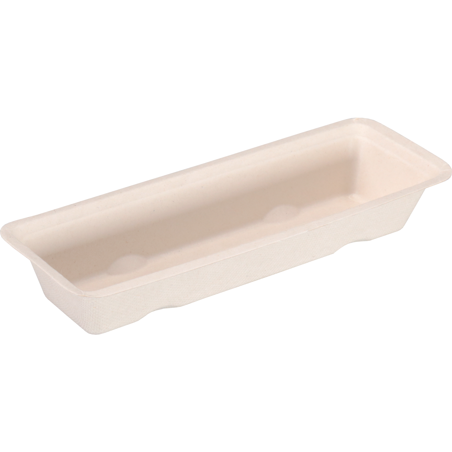 Depa Bak, Bagasse (suikerrietpulp), A16, snackbak, 200x72x32mm, naturel 2