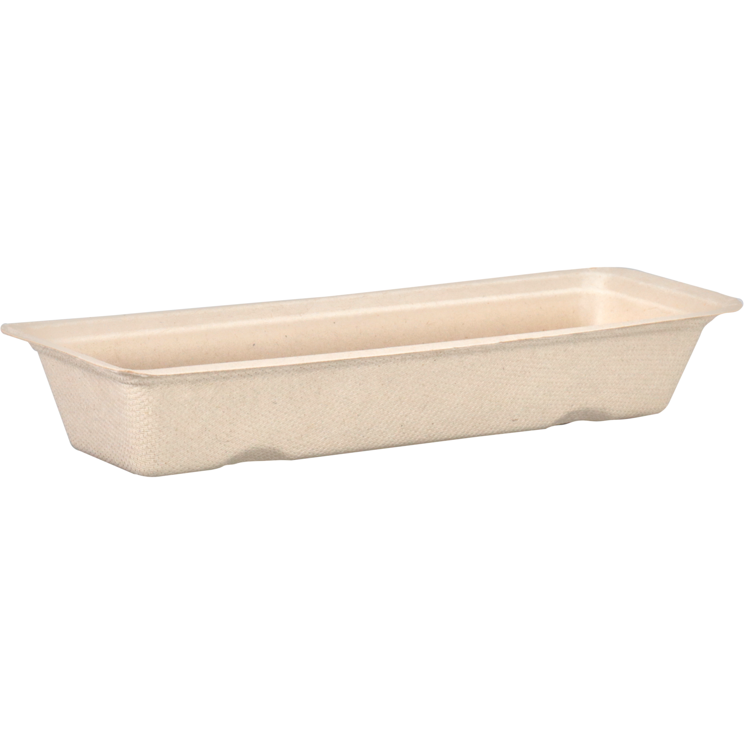 Depa Bak, Bagasse (suikerrietpulp), A16, snackbak, 200x72x32mm, naturel 1