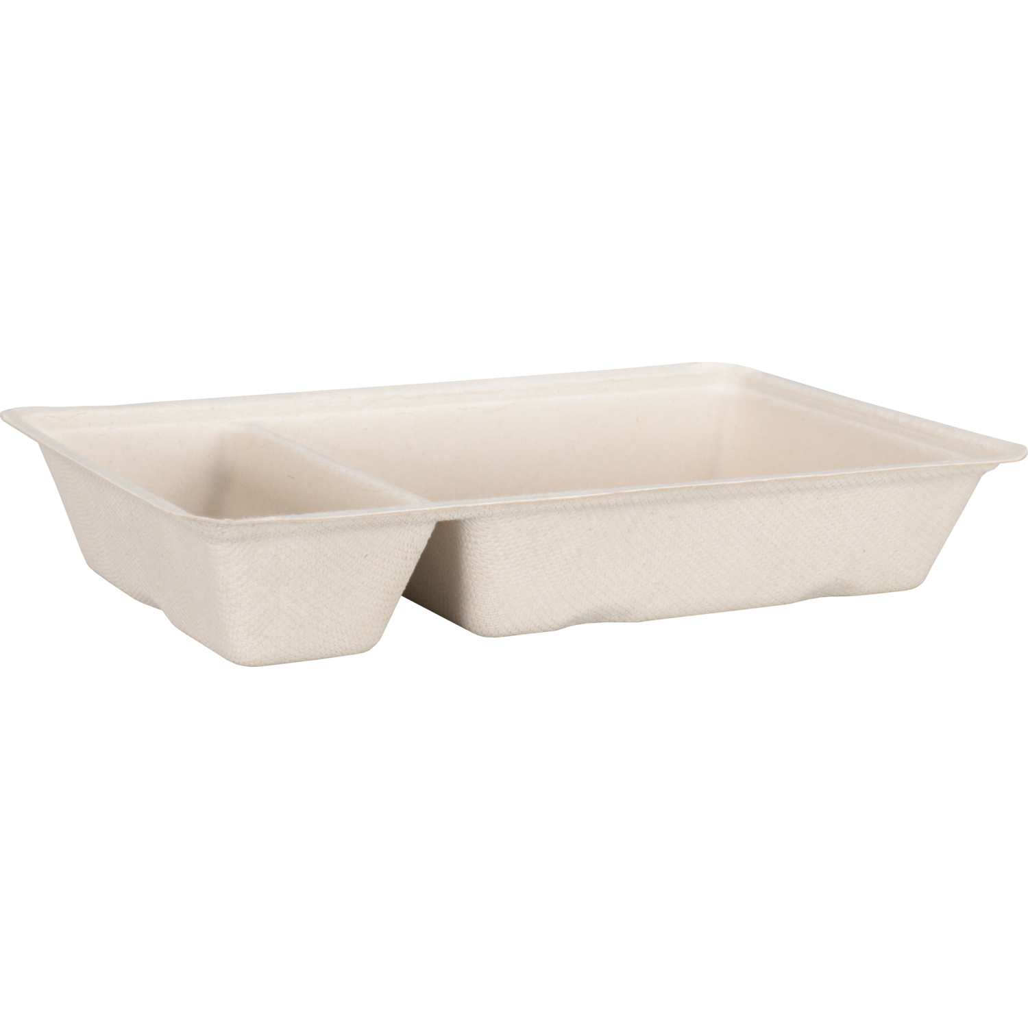 Depa Bak, Bagasse (suikerrietpulp), A20, snackbak, 205x120x36mm, naturel 1