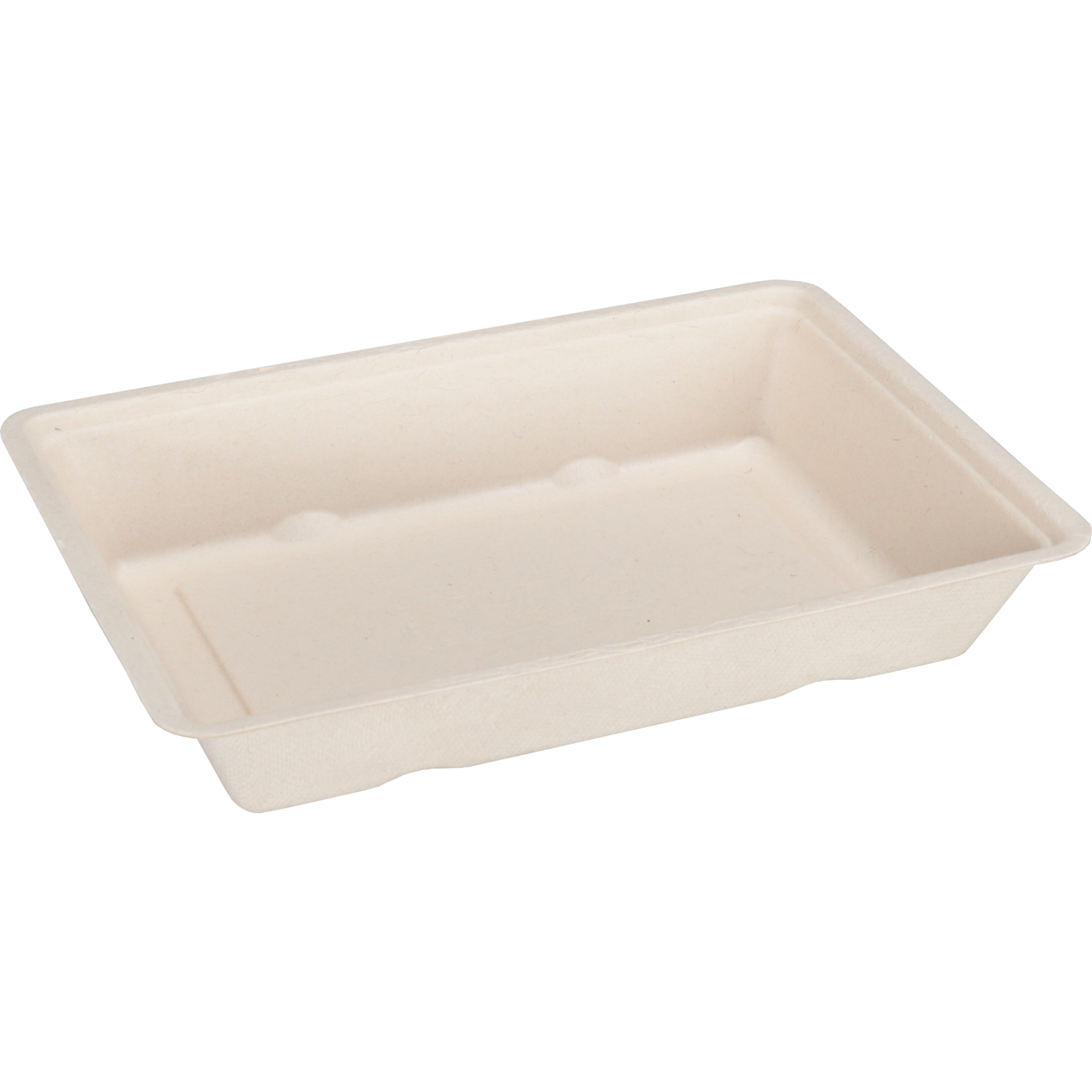 Depa Bak, Bagasse (suikerrietpulp), A50, snackbak, 202x140x36mm, naturel 2