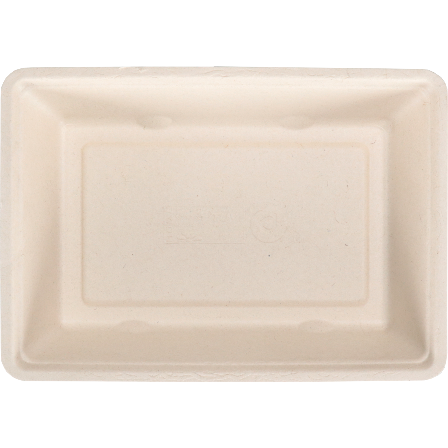 Depa Bak, Bagasse (suikerrietpulp), A50, snackbak, 202x140x36mm, naturel 3