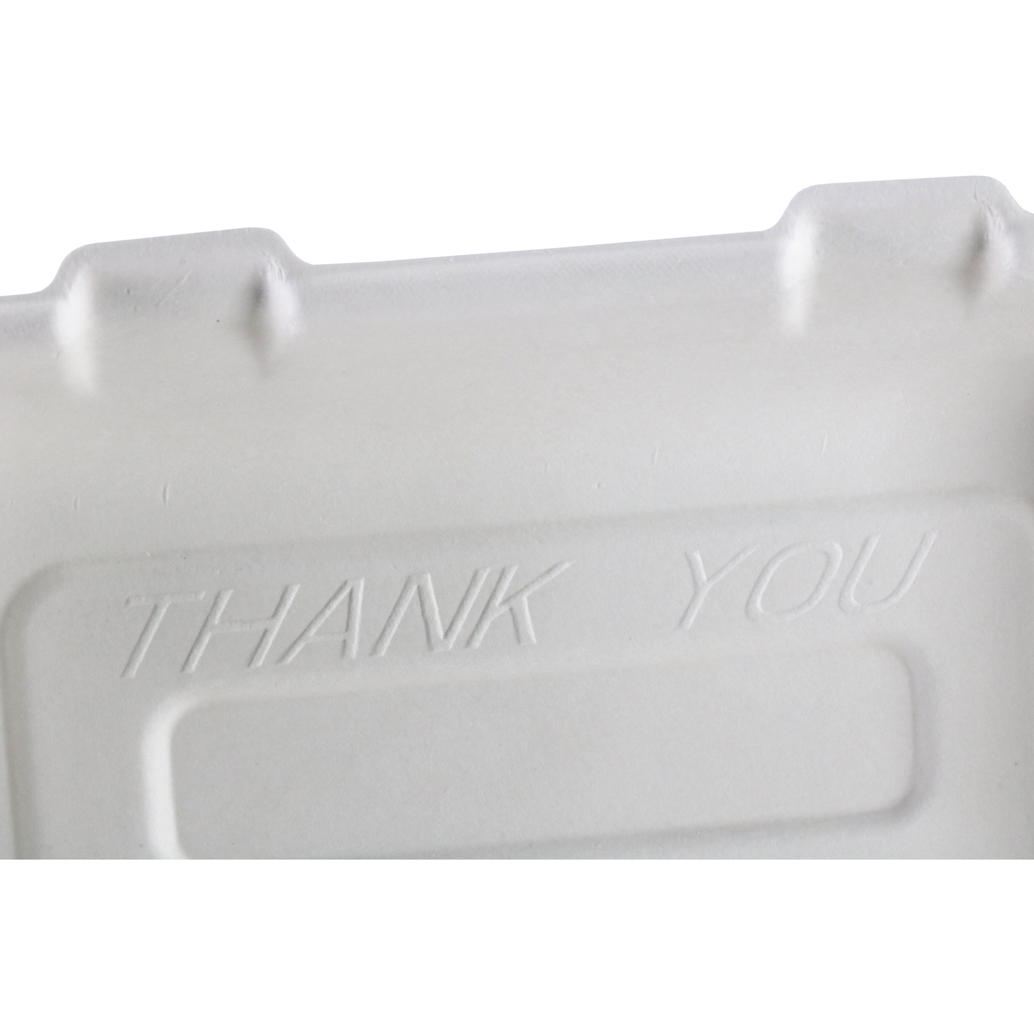 Depa Bak, Bagasse (suikerrietpulp), 1000ml, maaltijdbox, 23x15.5x6.5cm, wit 4