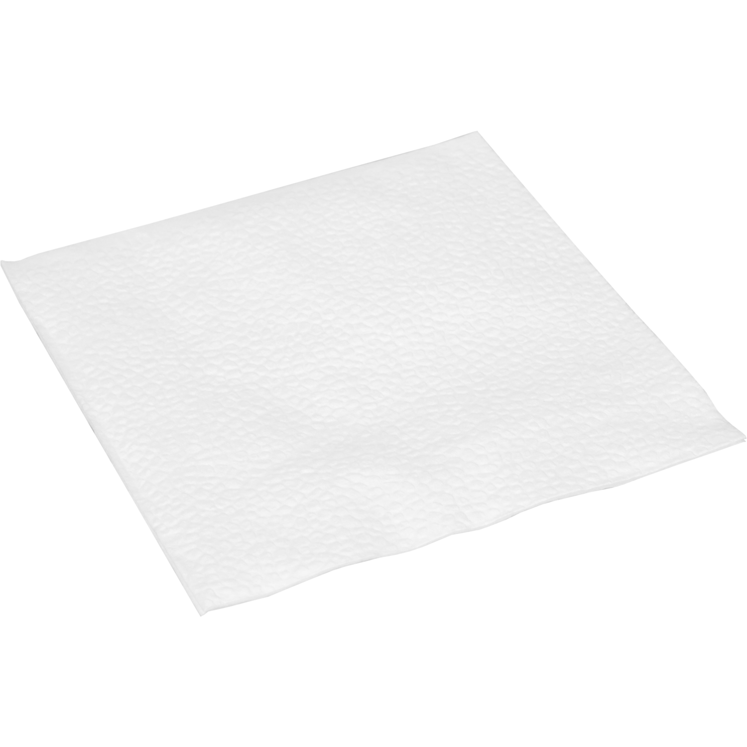 Servet, 1/4 vouw, 1-laags, 24x24cm, papier, wit 2