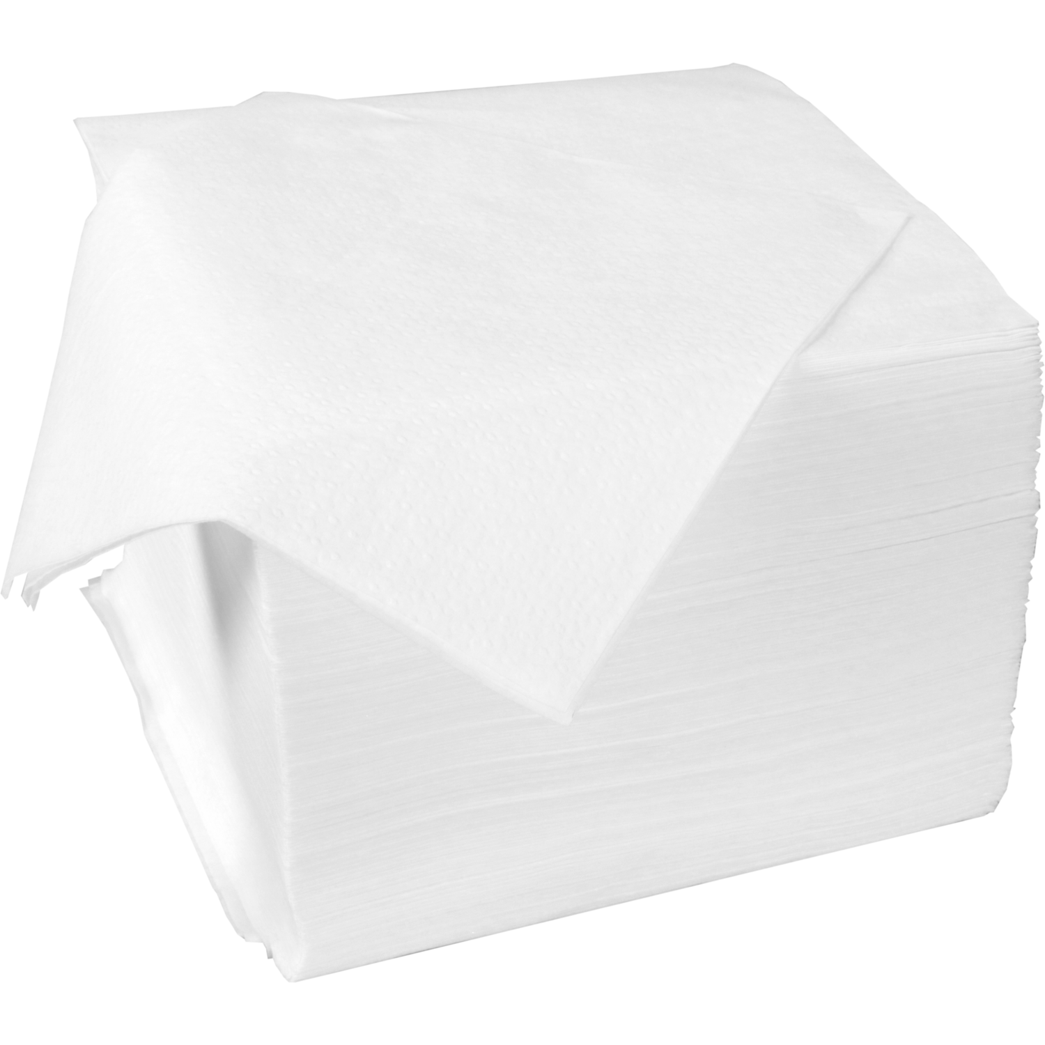 Servet, 1/4 vouw, 1-laags, 33x33cm, papier, wit 4
