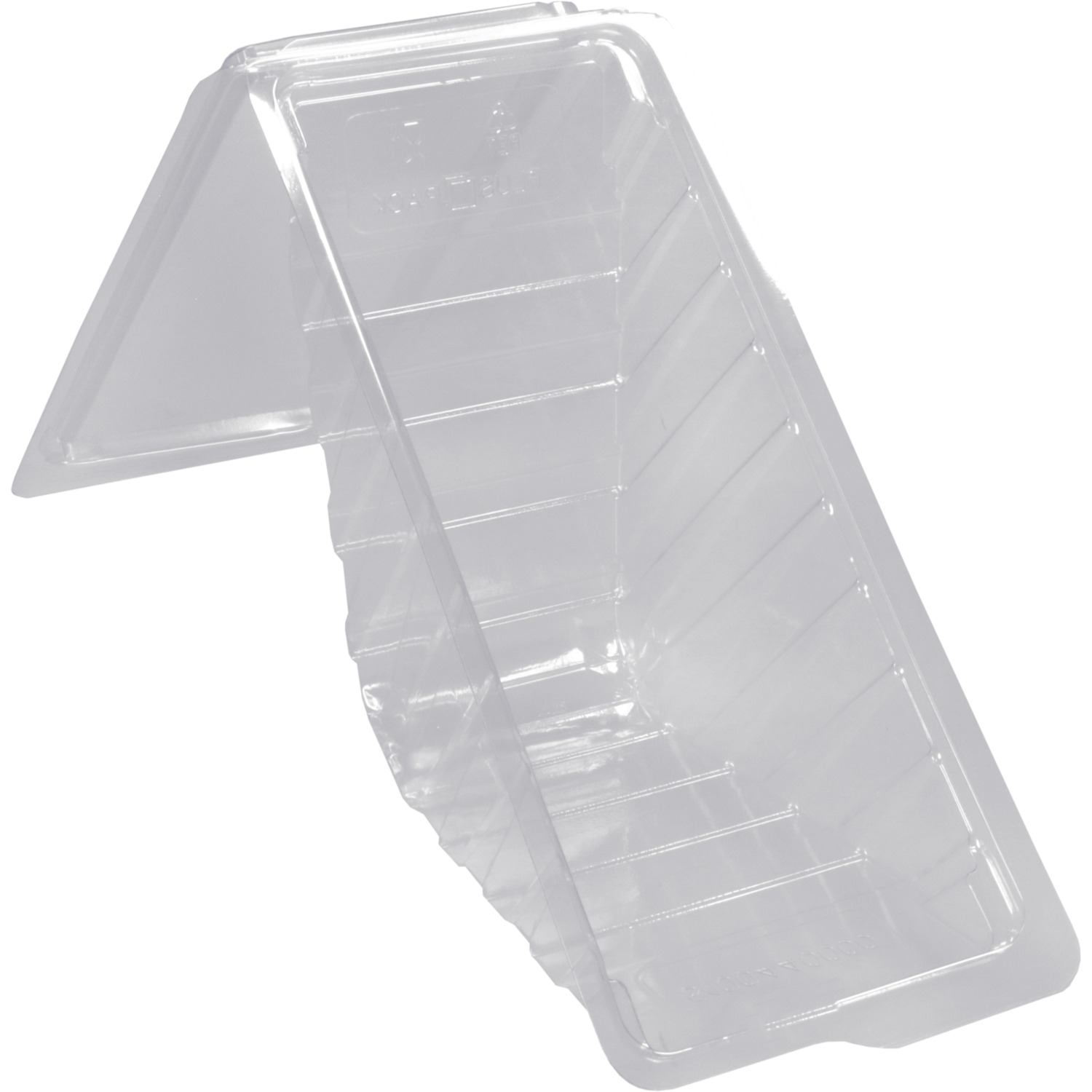 Depa Sandwichbox, 185x78x90mm, gerecycled PET, glashelder 3